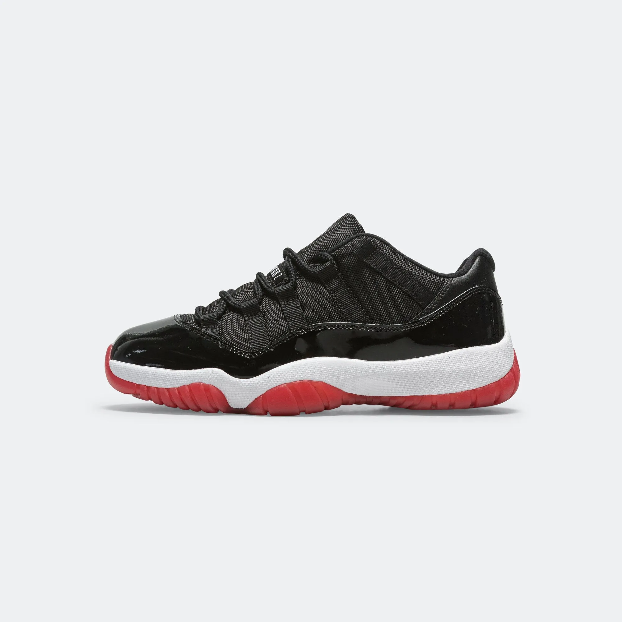 Air Jordan 11 Retro Low - Black/Varsity Red-White Premium cushioning