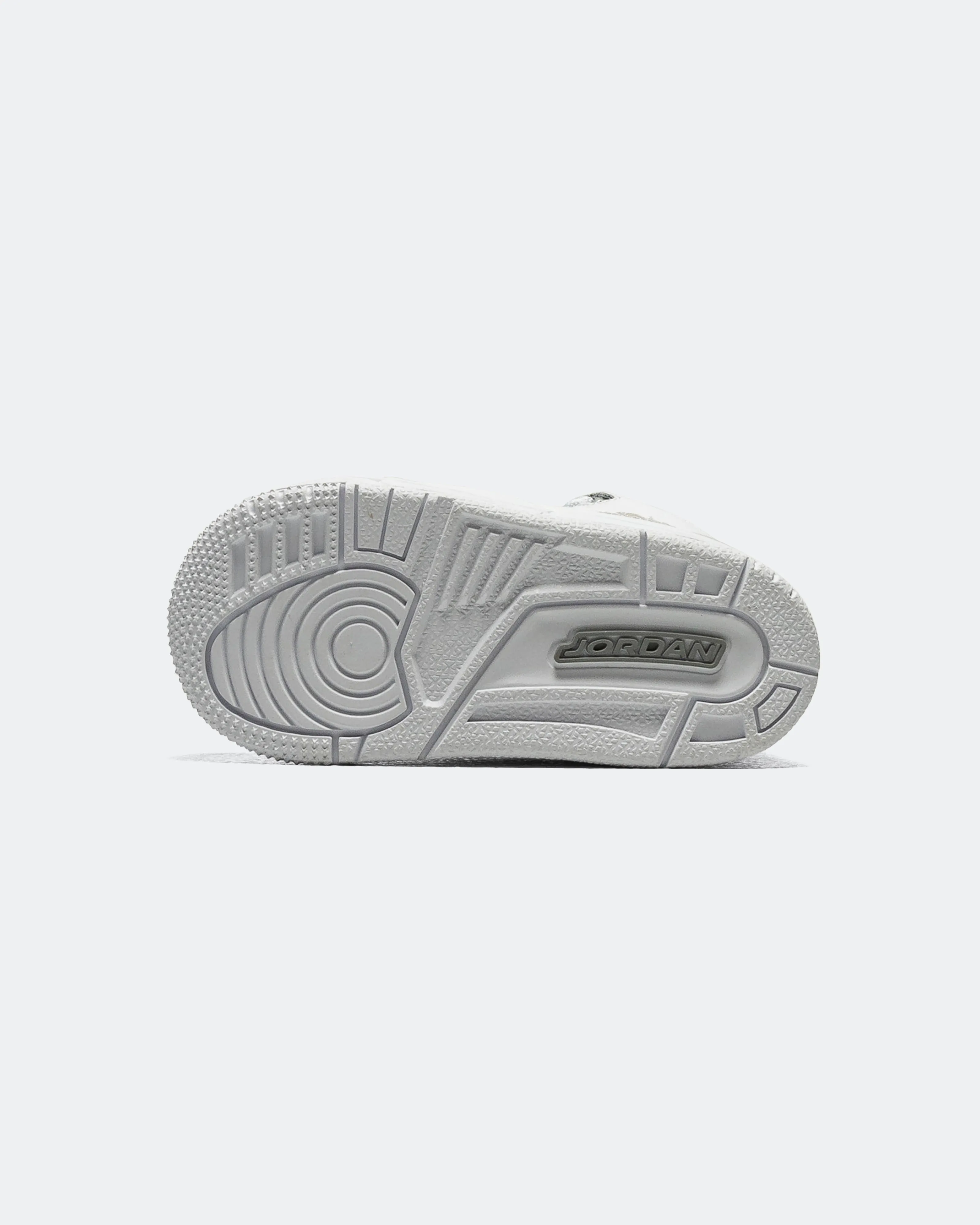 Air Jordan 3 Retro (TD) - White/Metallic Silver-White Good Grip