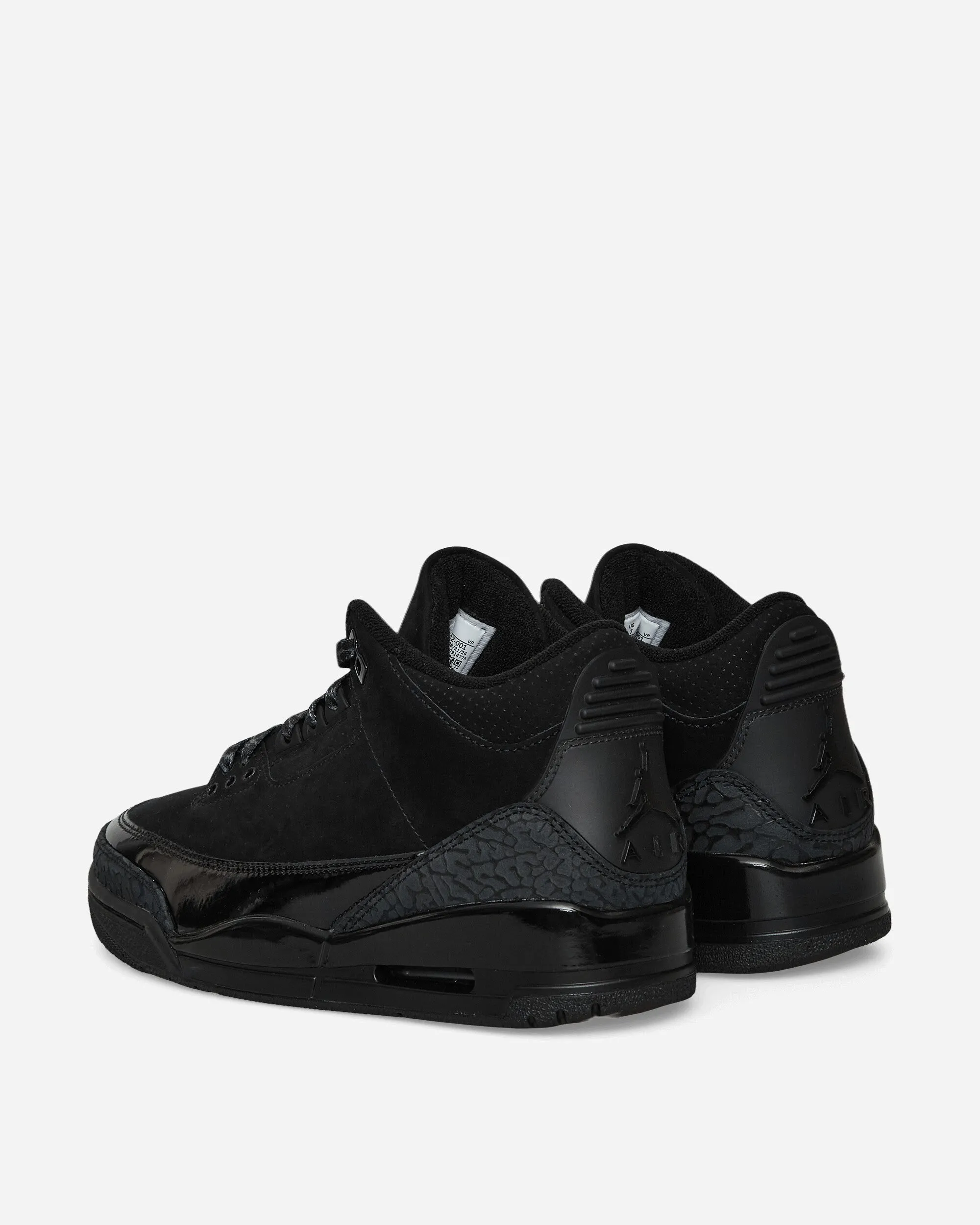 Air Jordan 3 Sneakers Black Cat Everyday Style