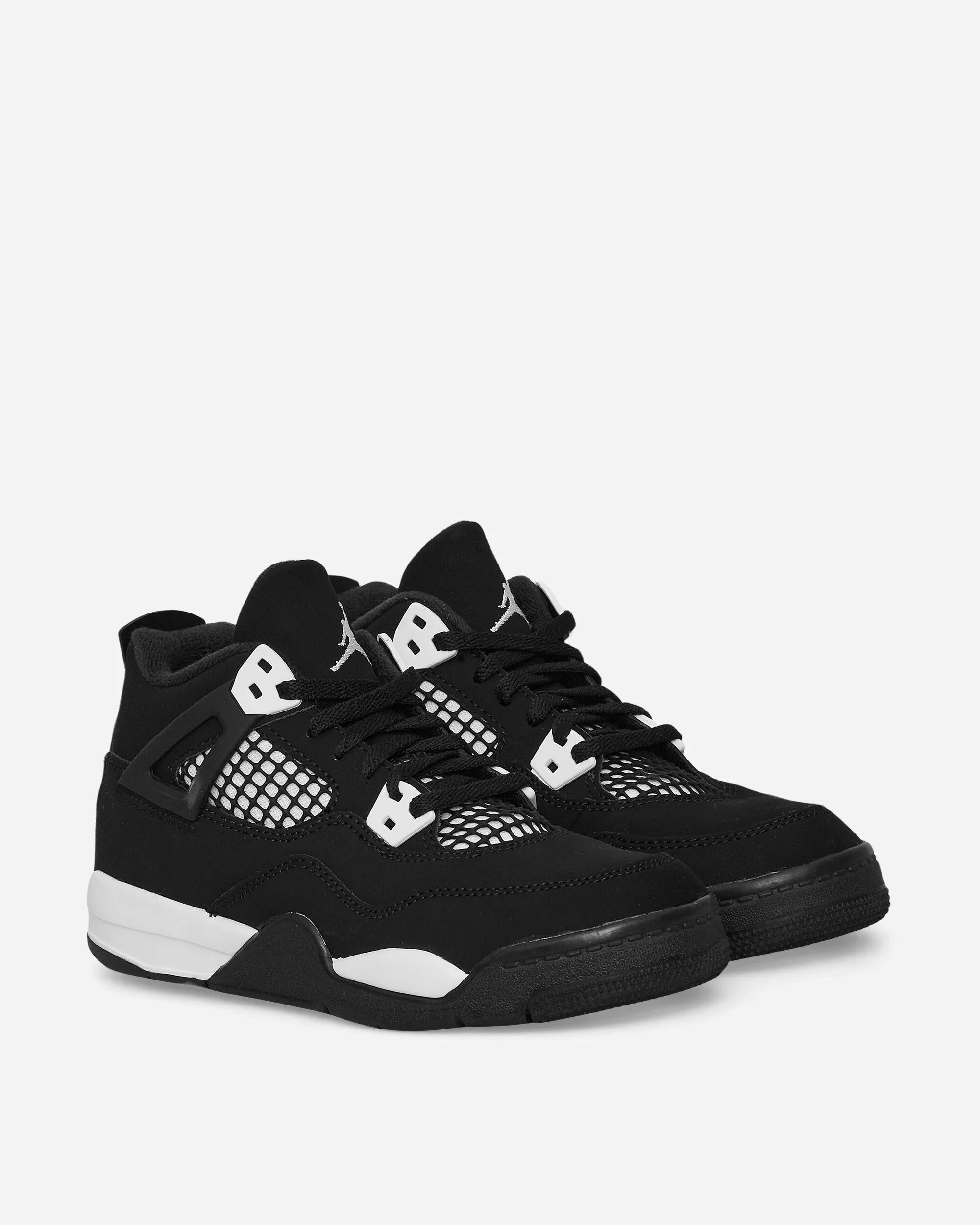 Soft Grip Chill Style Air Jordan 4 (PS) Sneakers White Thunder