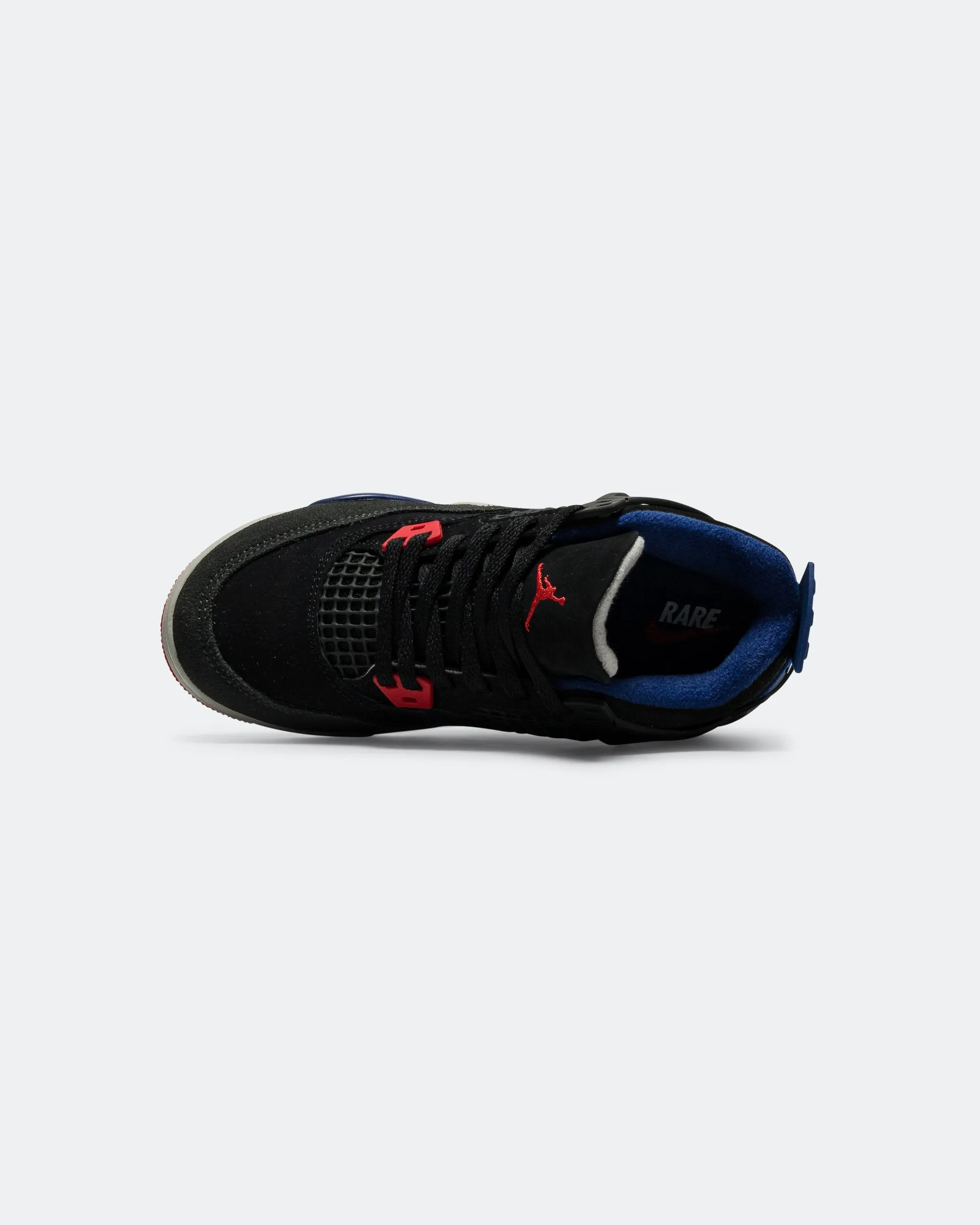 Walk Time Lightweight Grip Air Jordan 4 Retro (PS) - Black/Fire Red-Deep Royal Bue