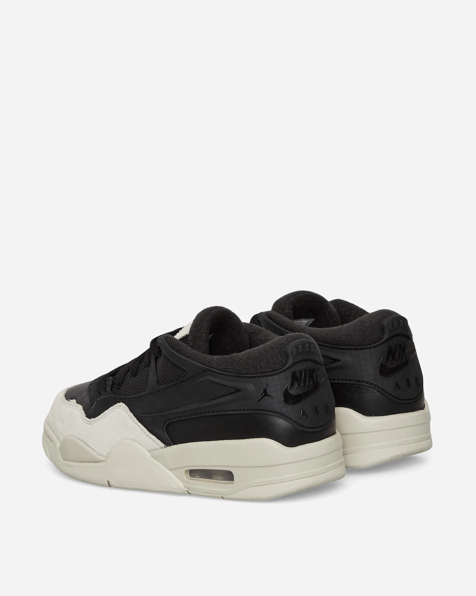 Everyday Wearability Air Jordan 4 RM Sneakers Black / Light Bone