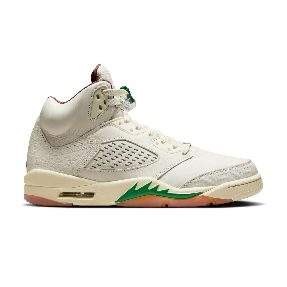 Air Jordan 5 Retro 'El Grito' Sneaker Quality Customizable Fit Mechanism