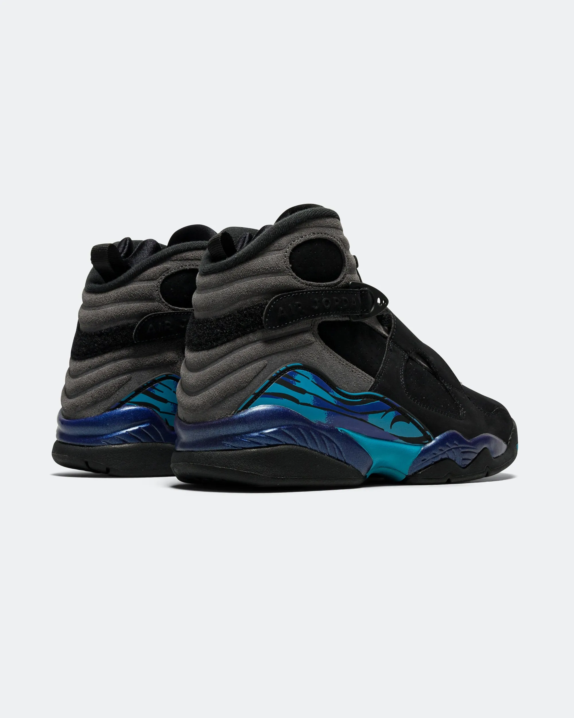 Abrasion Resistant Toe Ergonomic Sole Air Jordan 8 Retro - Black/Multi-Colour