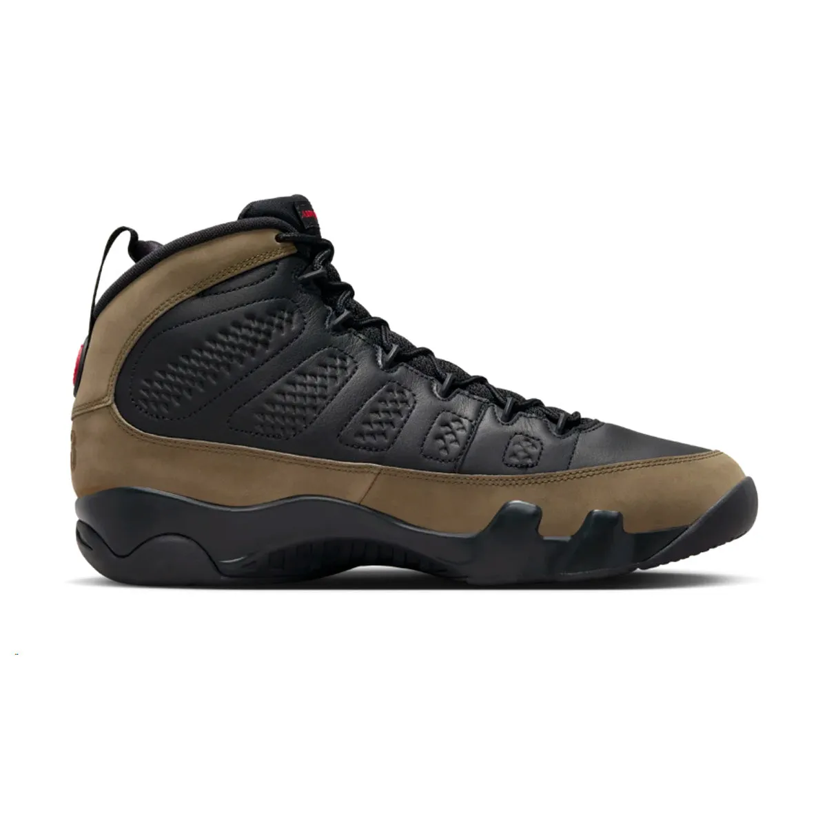Air Jordan 9 Retro 'Olive' Step Precision Good elasticity