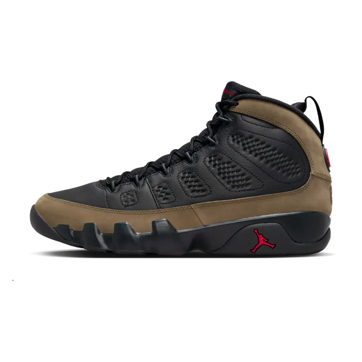 Air Jordan 9 Retro 'Olive' Gym-Ready Ventilated Insole