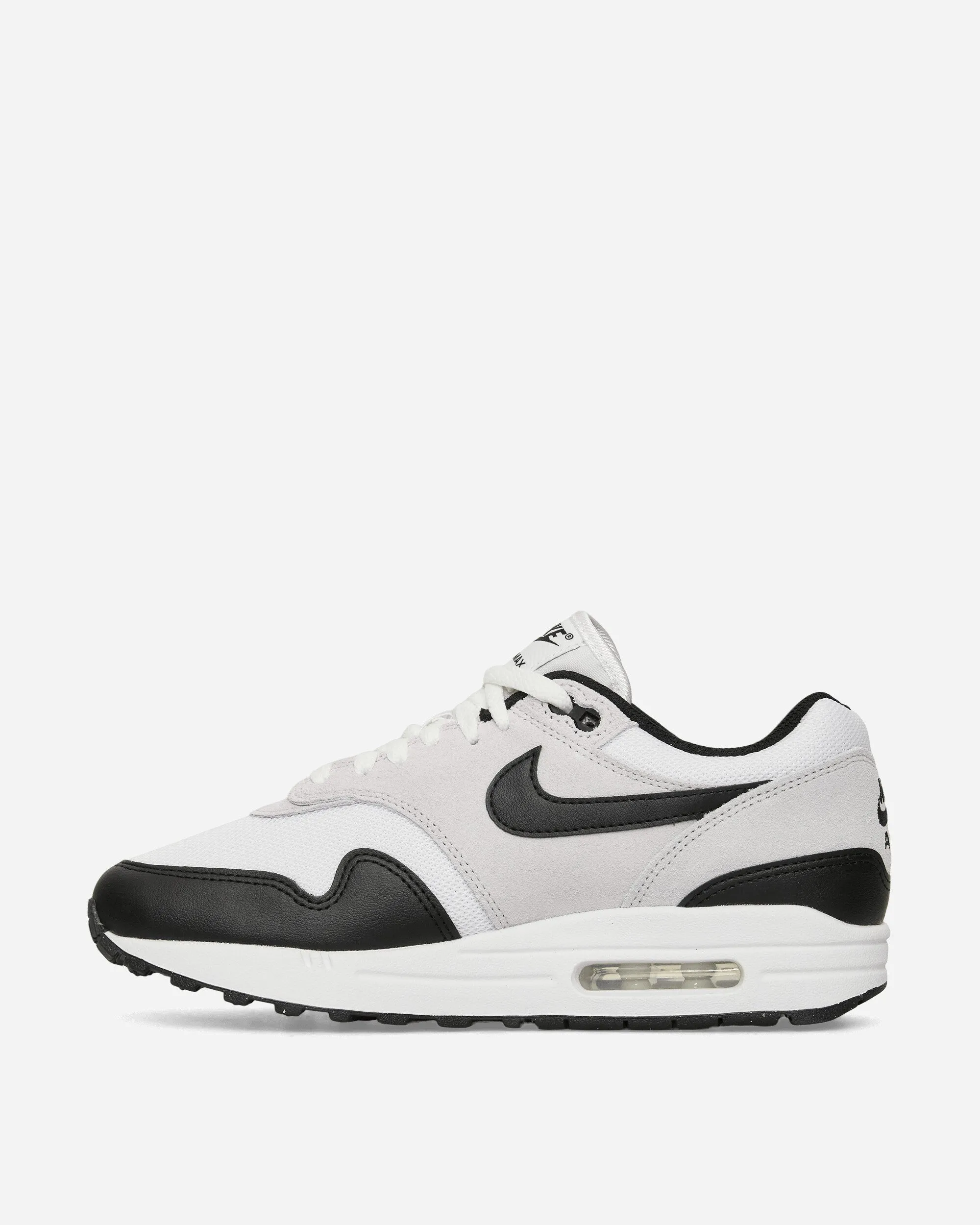 Air Max 1 Essential Sneakers White / Black / Pure Platinum Walk-Ready Shoes