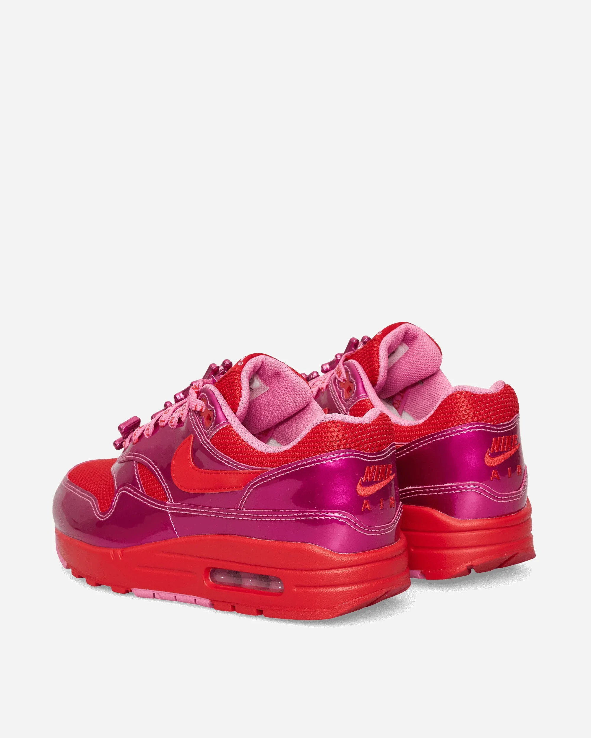 Sprint Step Air Max 1 Premium Sneakers Playful Pink / University Red