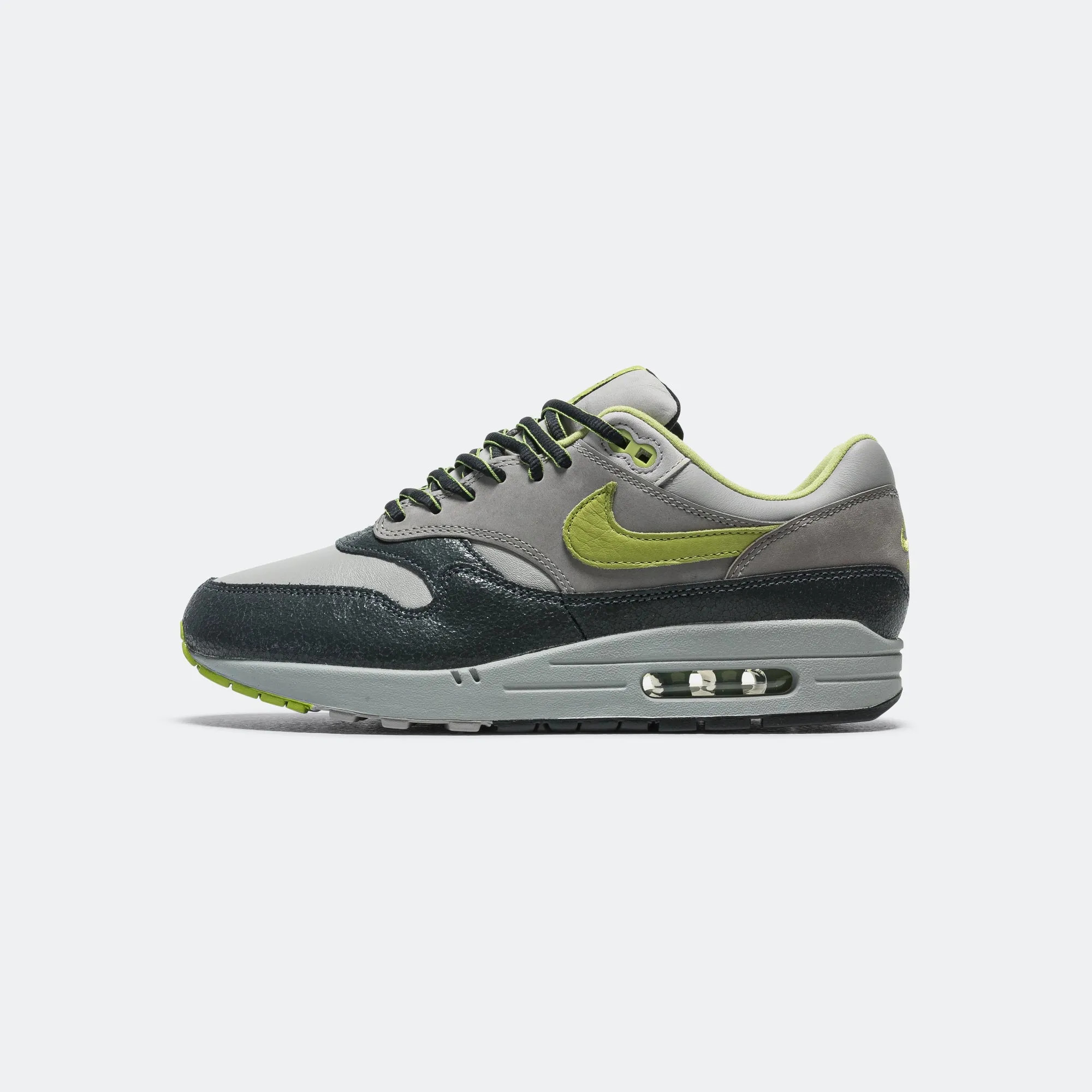 Air Max 1 STR x HUF - Anthracite/Pear-Medium Grey-Flat Pewter Comfortable Arch Area