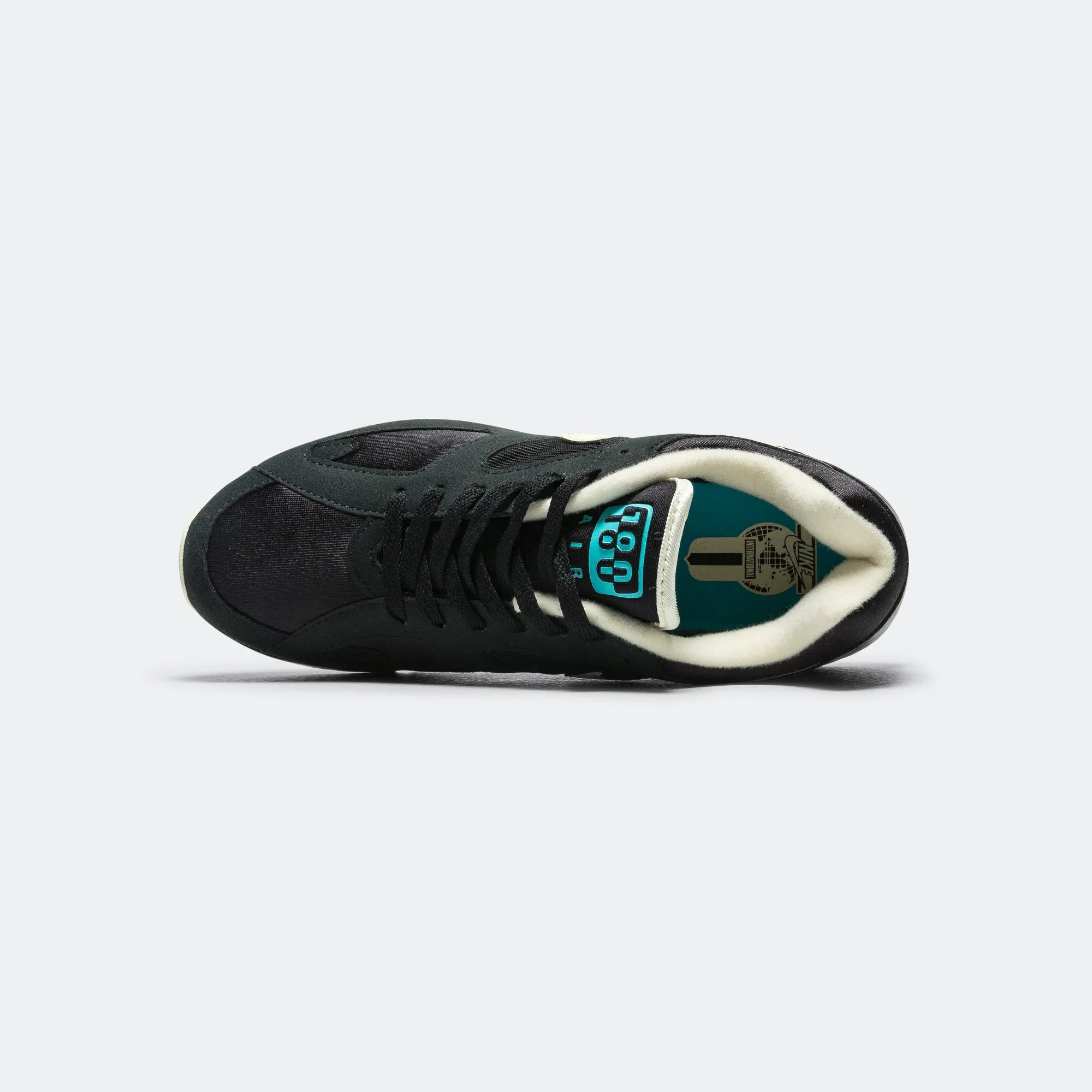 Ergonomic Toe Box Sneaker Upgrade Air Max 180 - Black/Alabaster-Dusty Cactus