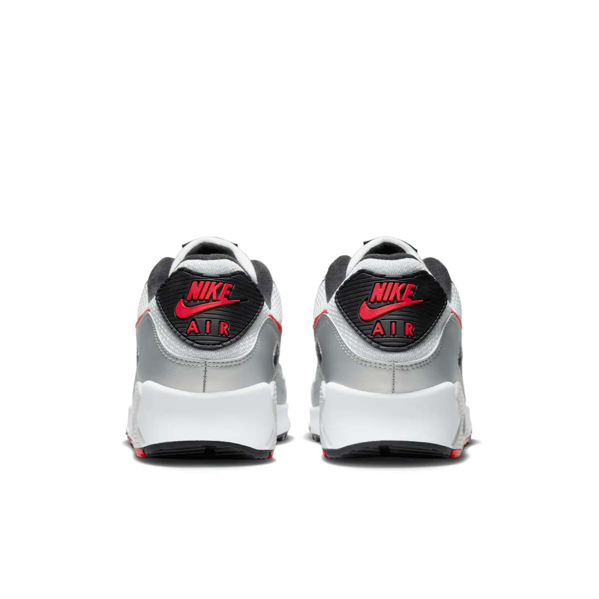 Neutral Pronation Support Abrasion Resistant TPU Air Max 90 Icons 'Silver Bullet'