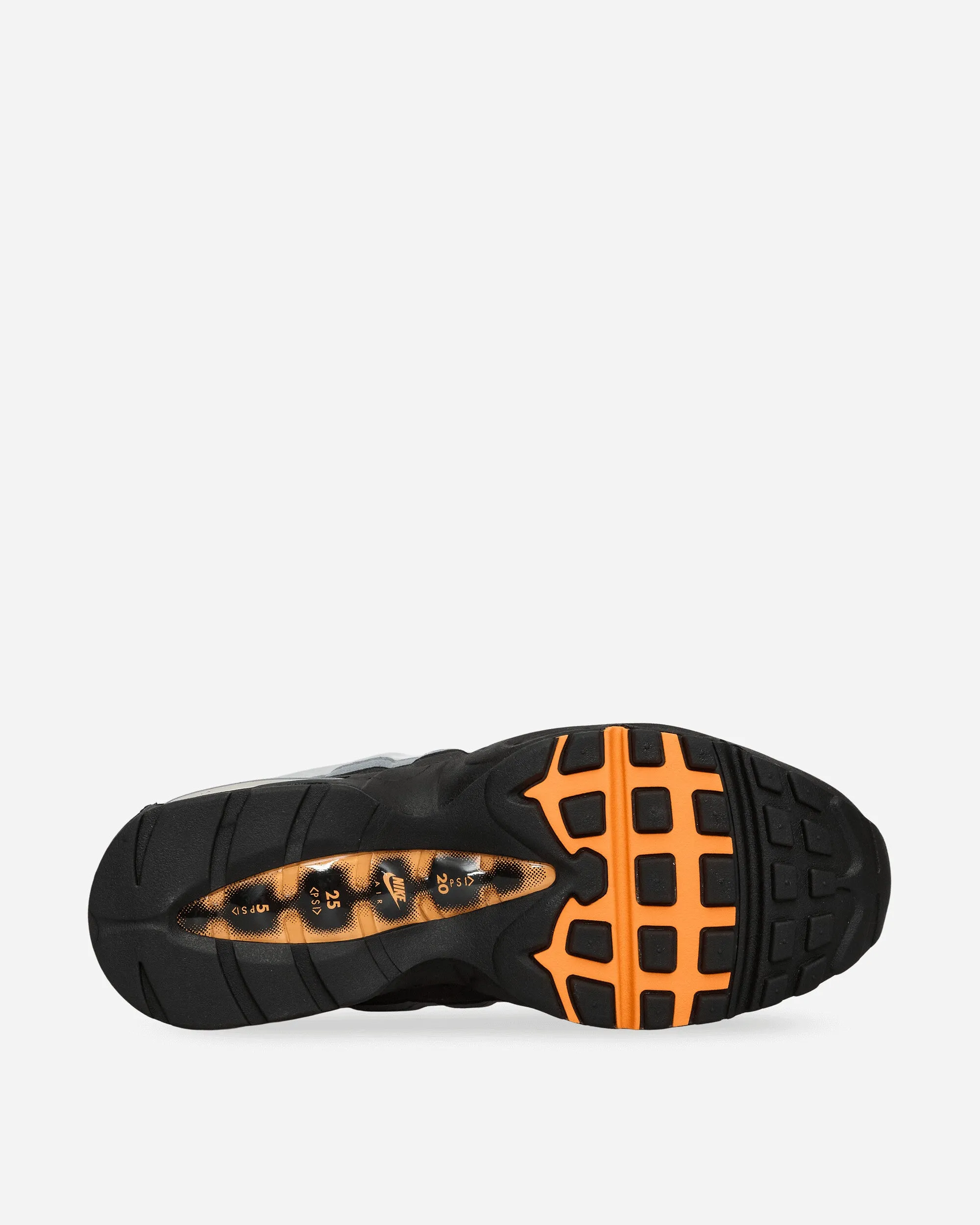 Air Max 95 OG Sneakers Black / Bright Mandarin Comfort Tech