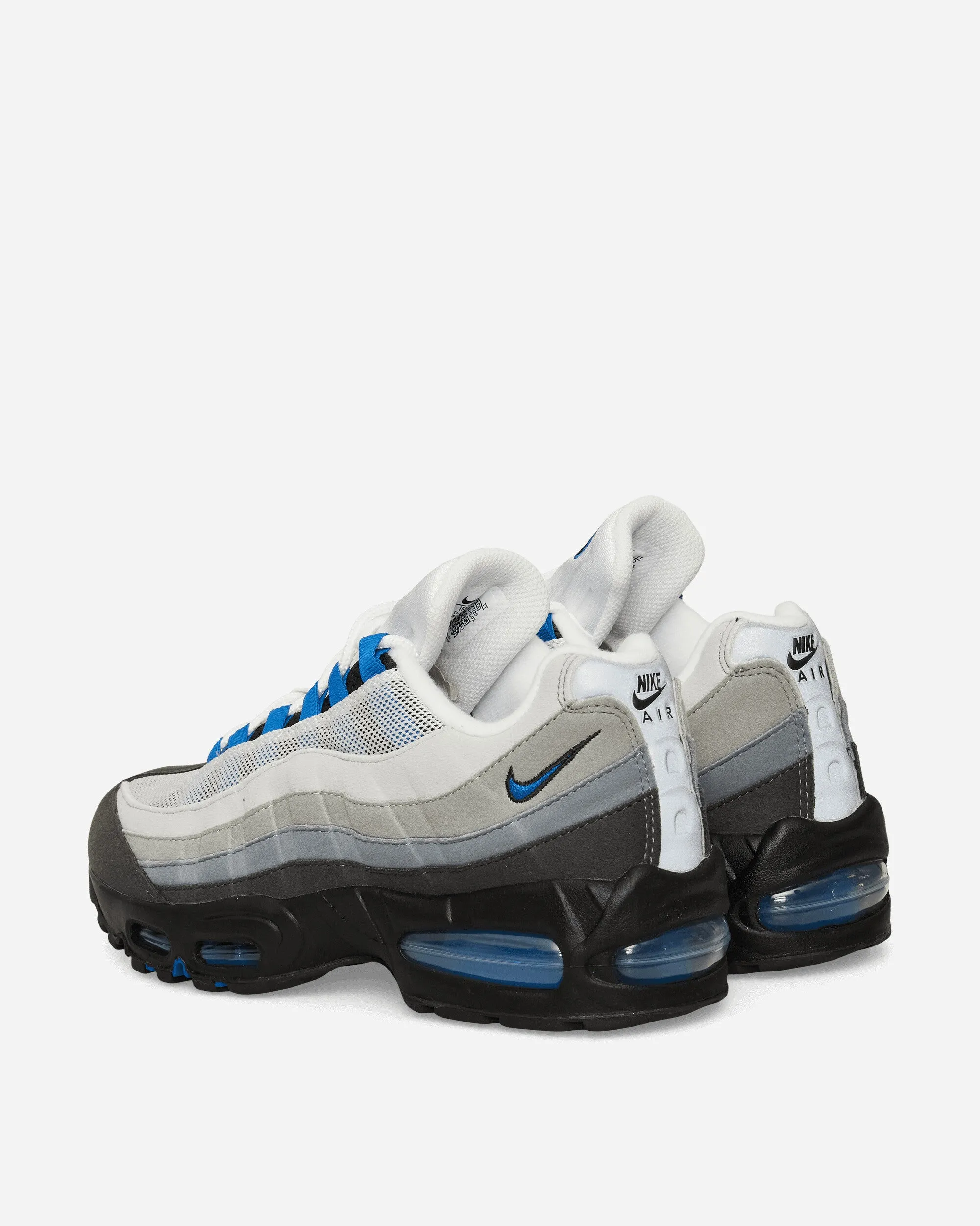 Air Max 95 OG Sneakers Cool Grey / Blue Spark Trend Fit Plain Jog