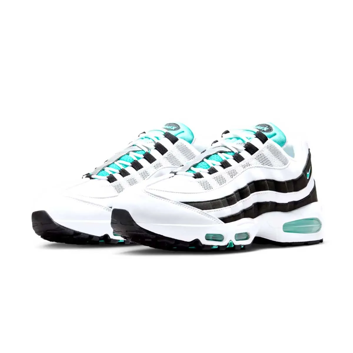 Flat Lace Air Max 95 OG 'White Black'