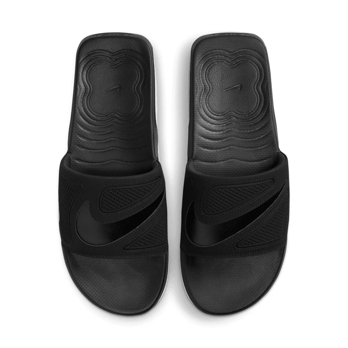 Air Max Cirro Slide 'Black White' HeelCushioning Tear Resistant