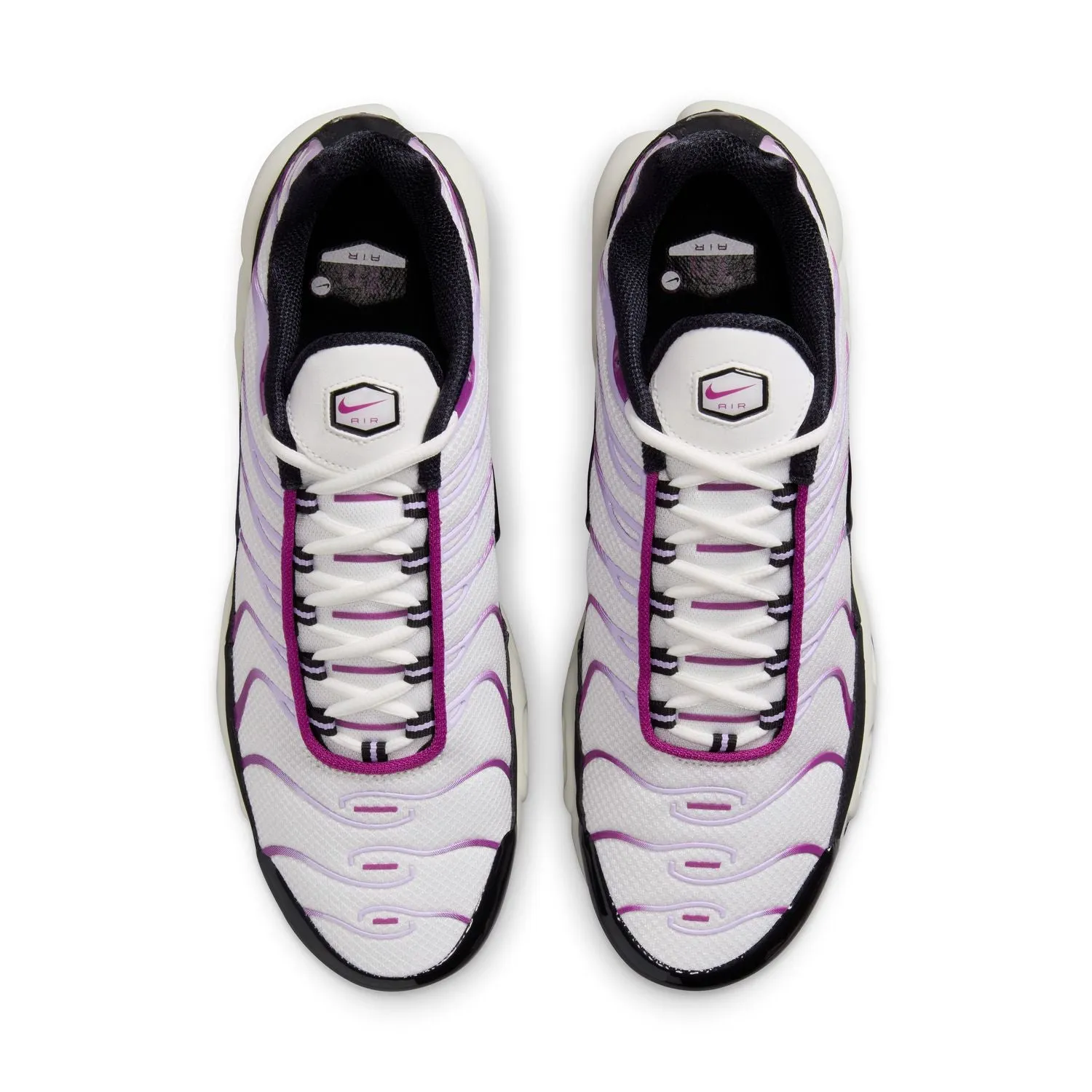 Compression Balanced Midsole Street Active Air Max Plus 'Black Purple White'