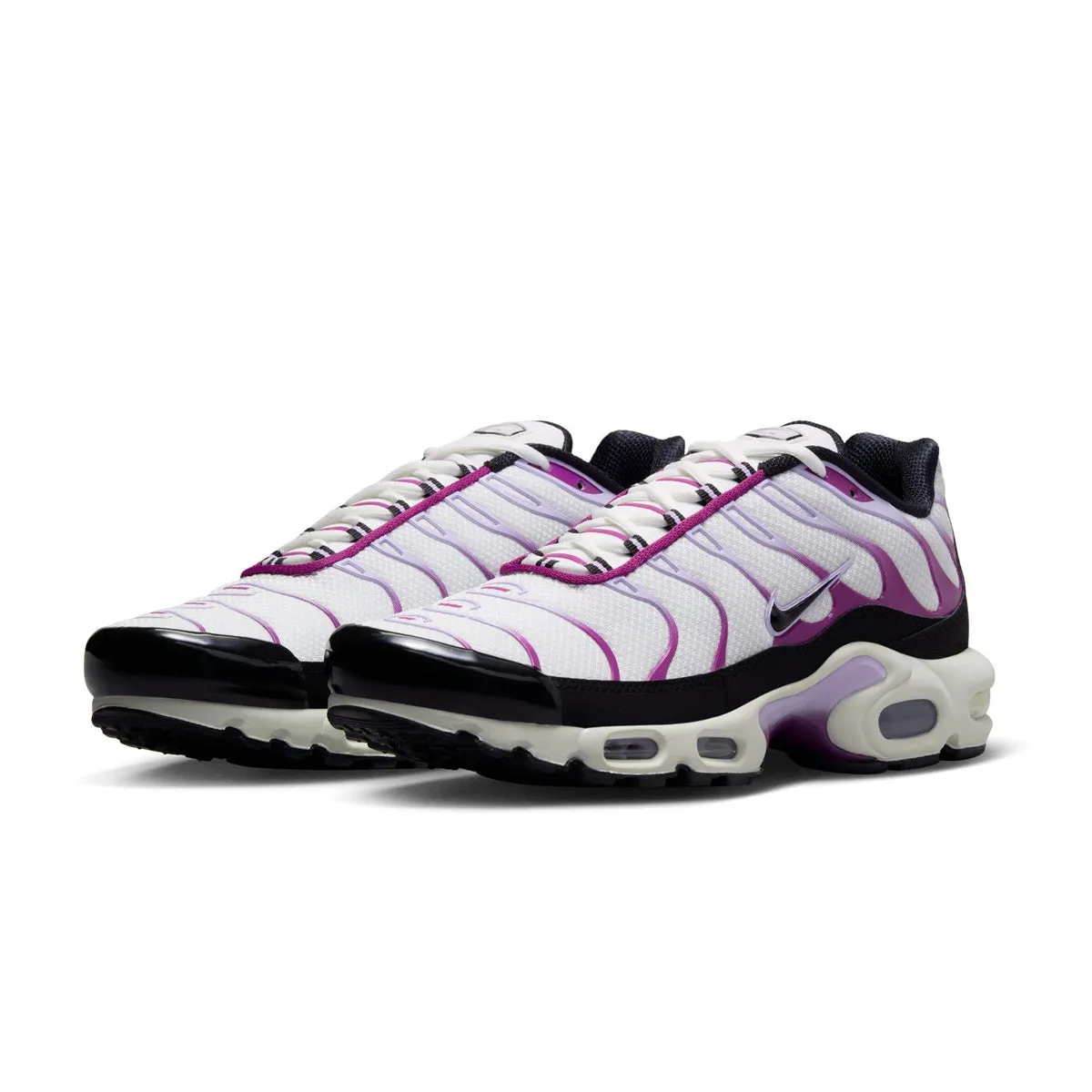 Air Max Plus 'Black Purple White' Walking Comfort Rolling Motion