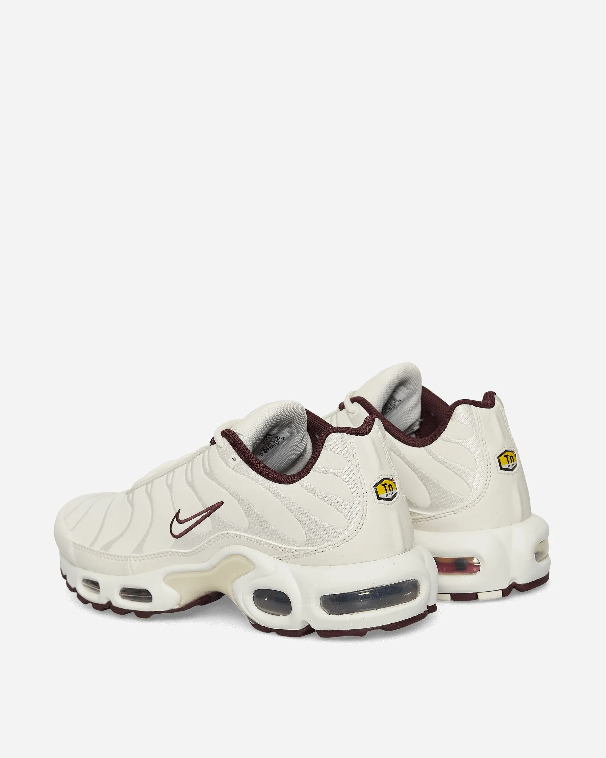 Mid Top Design Posture Friendly Air Max Plus Premium Sneakers Phantom / Light Bone