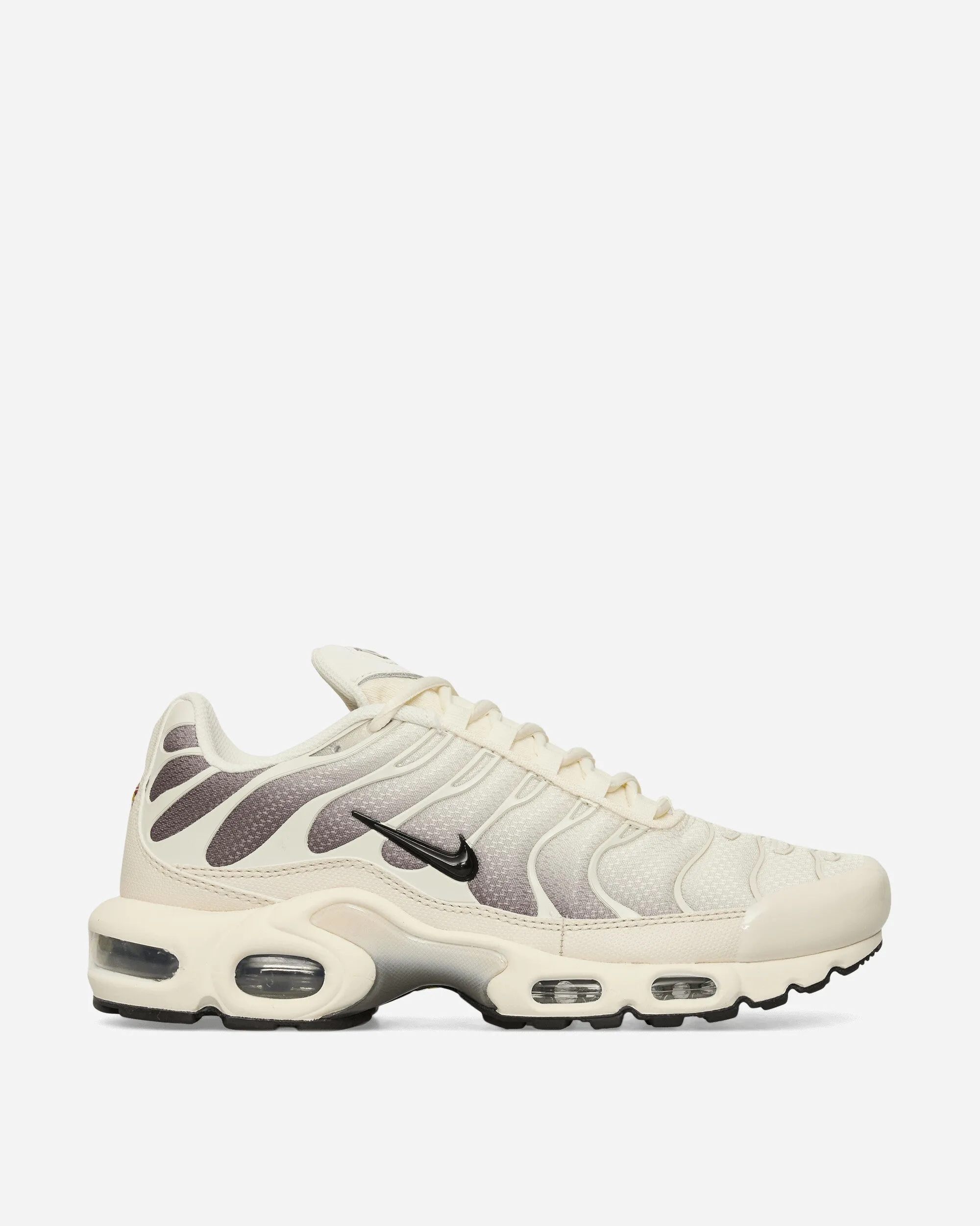 Cloud Feel Zipper Closure Air Max Plus Sneakers Light Orewood Brown / Black