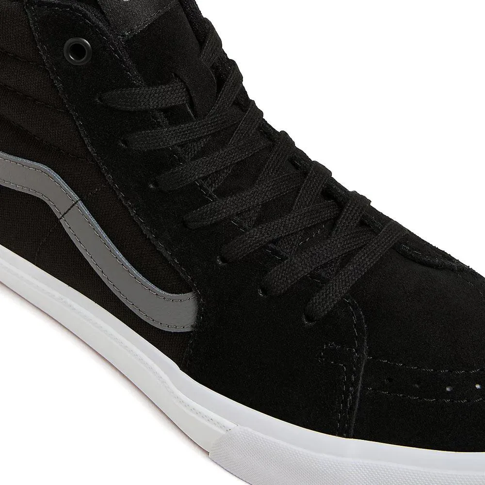 Push Power Plush Interior Vans BMX Sk8-Hi - Black/White/Grey