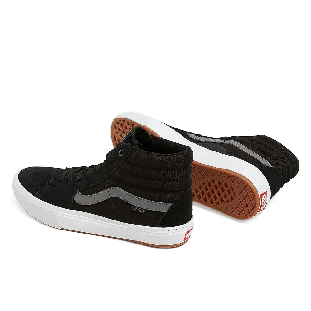 Lace Hold Sport Fit Vans BMX Sk8-Hi - Black/White/Grey