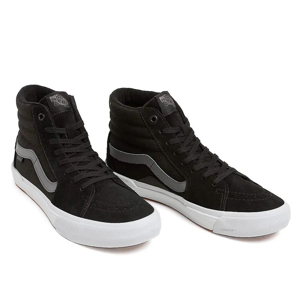 Smooth Finish Resilient Vans BMX Sk8-Hi - Black/White/Grey