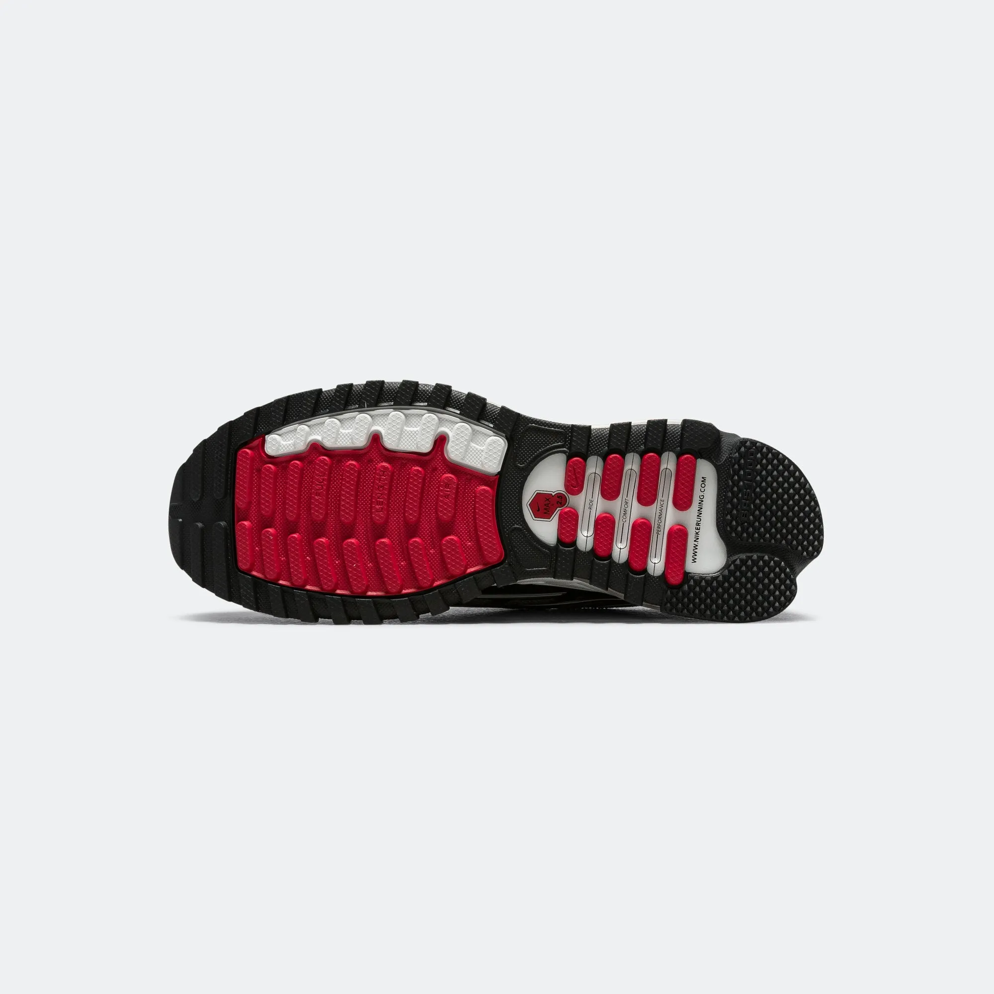 Sleek Edge Breathable Knit Fabric Air Max TL 2.5 - White/Varsity Red-Black-Medium Grey