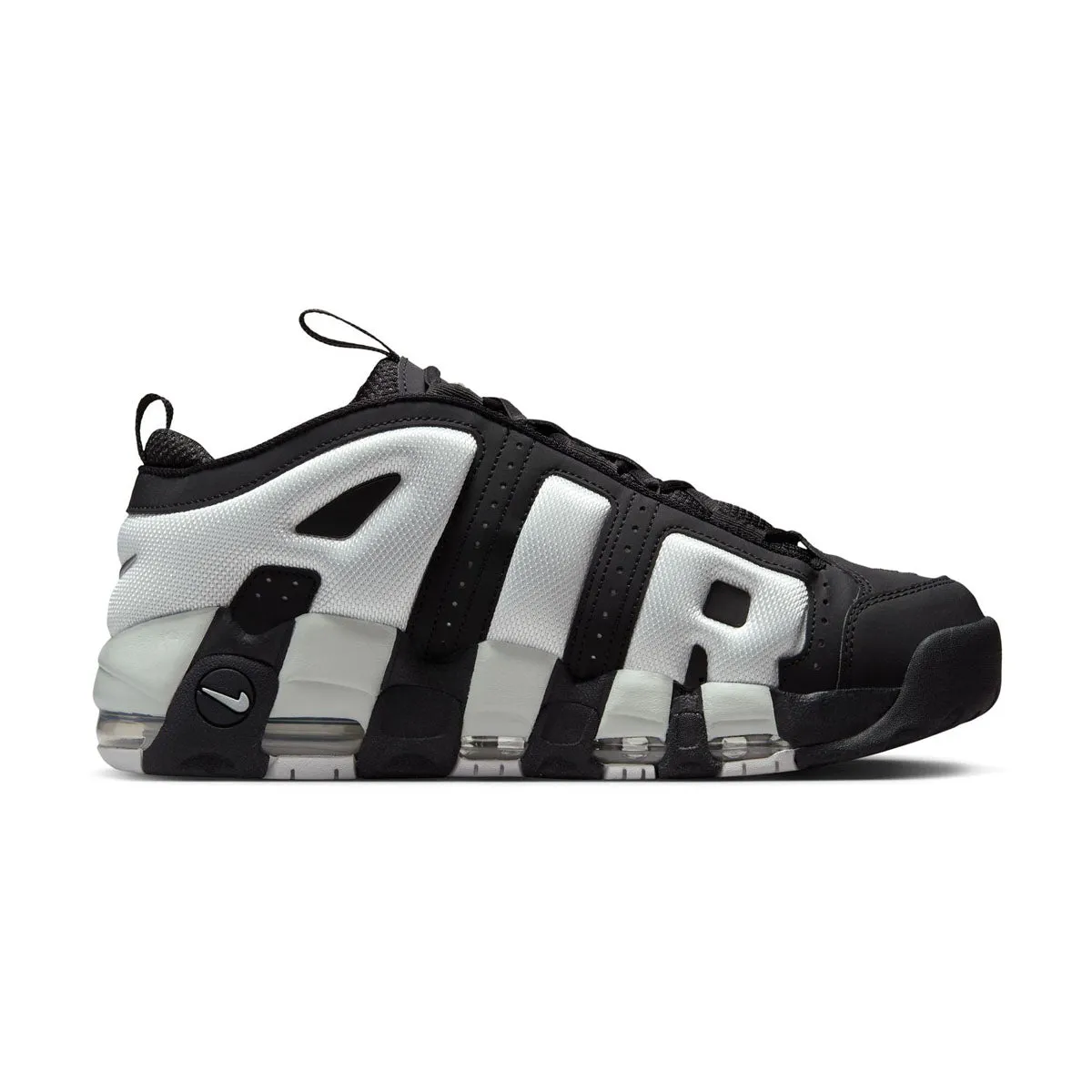 Air More Uptempo Low 'Black Photon Dust' Layered sole Quick piece