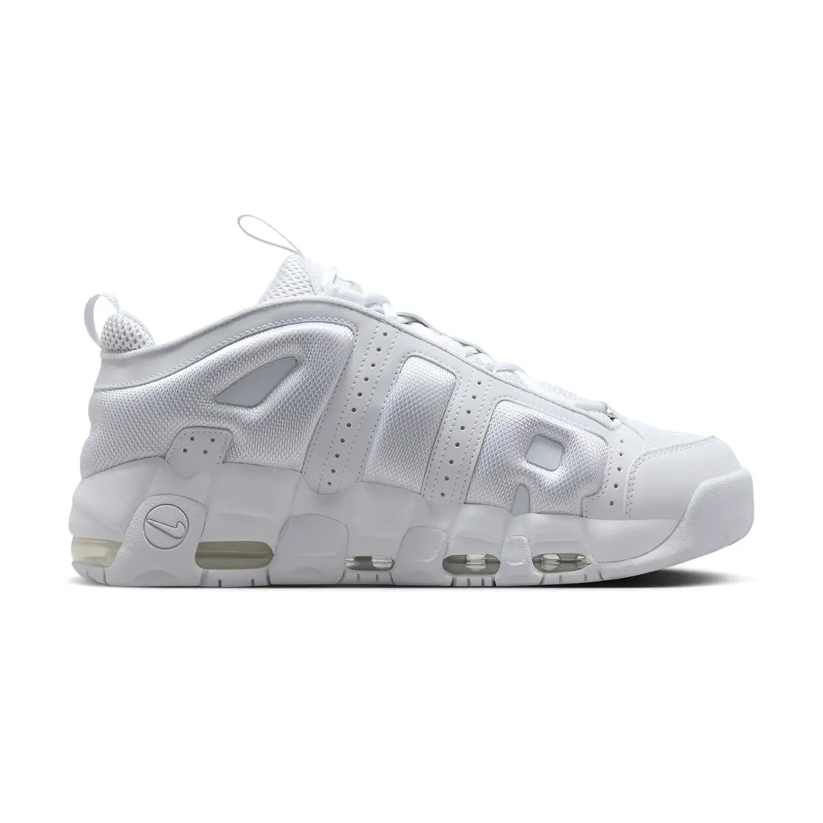 Classy Touch Mid   Top Style Air More Uptempo Low 'White'