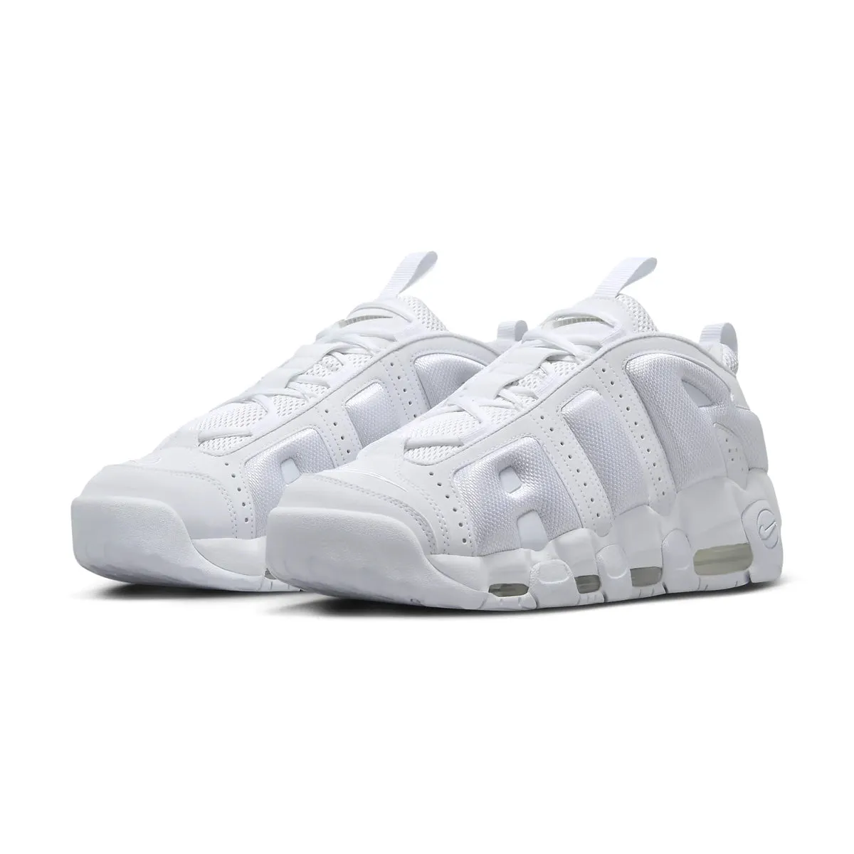 Air More Uptempo Low 'White' Streamlined materials