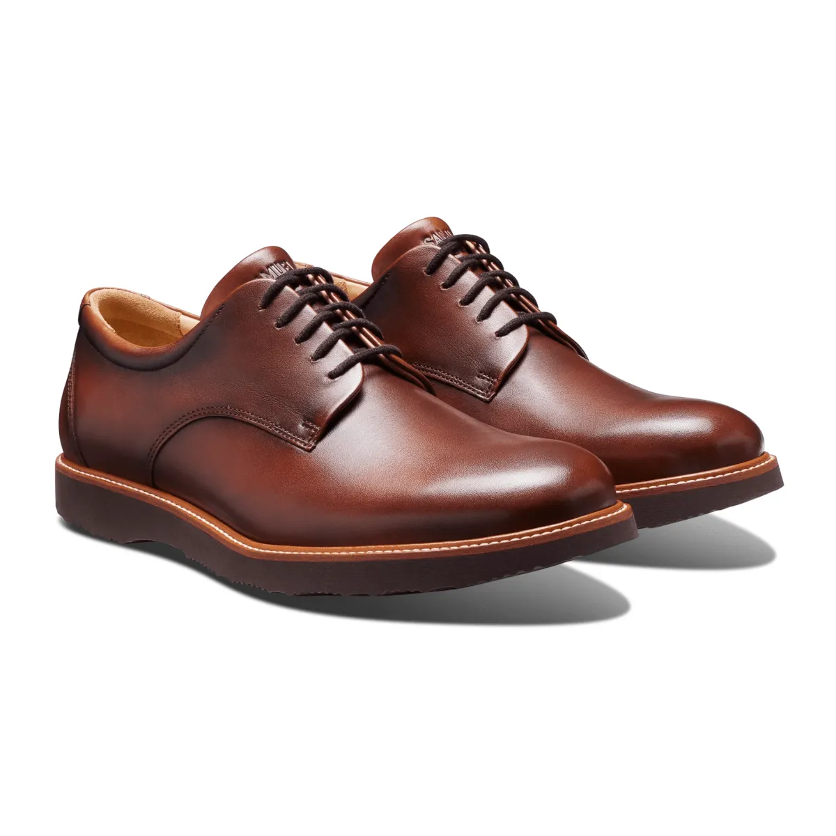 Samuel Hubbard Men's Founder Cognac Leather Event Step Calm Mood
