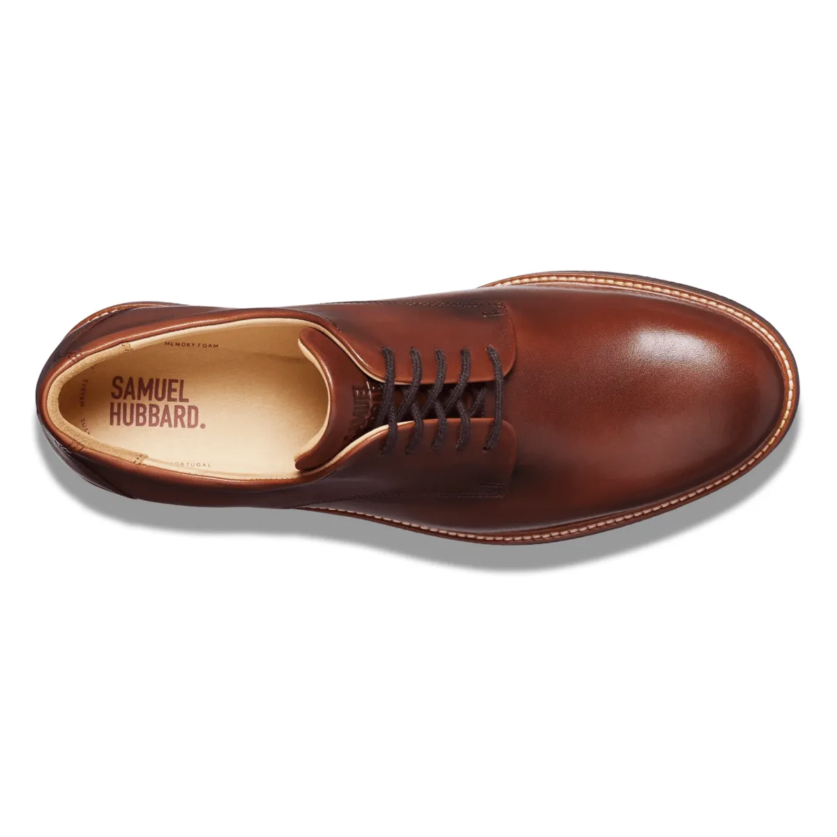 Samuel Hubbard Men's Founder Cognac Leather Relax Vibe