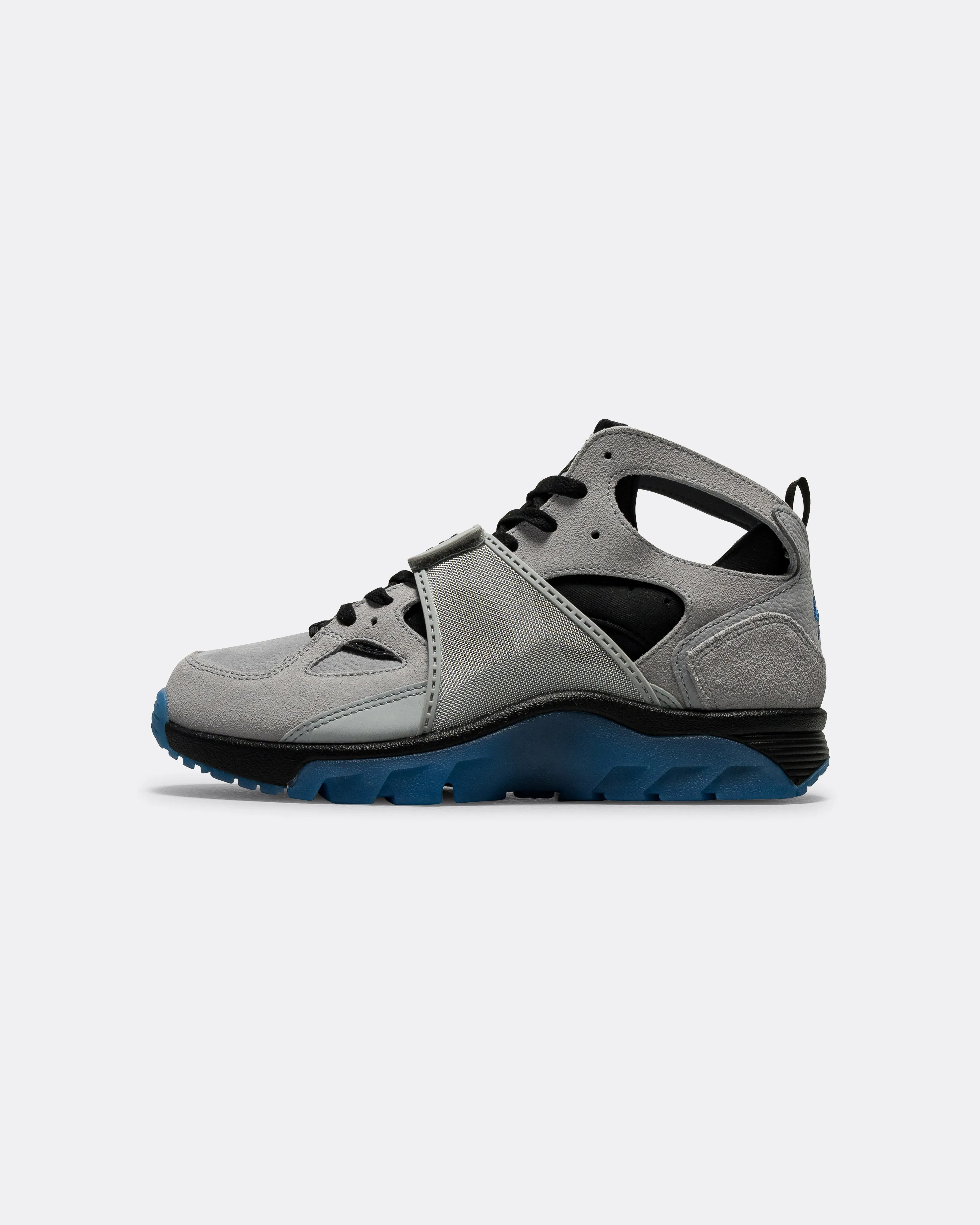 Air Trainer Huarache - Wolf Grey/Star Blue-Black Comfortable Stride Balanced Ride