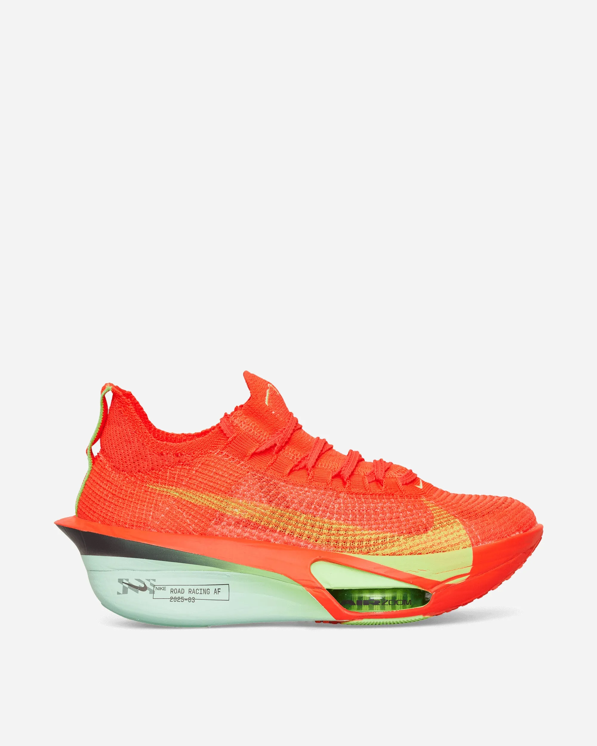 Air Zoom Alphafly 3 Sneakers Bright Crimson / Lime Blast Film Shoot