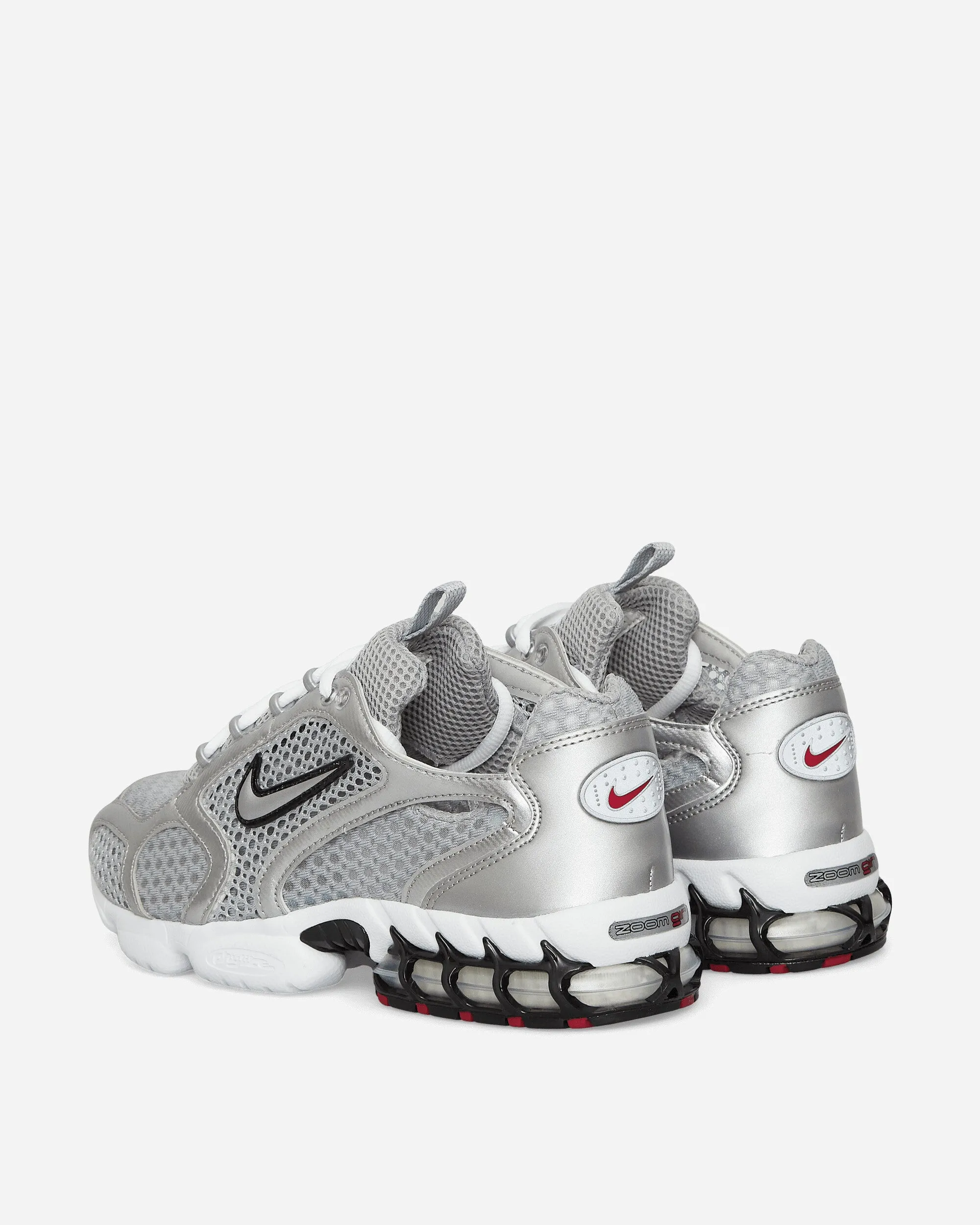 Air Zoom Spiridon Cage 2 Sneakers Light Smoke Grey / Metallic Silver Dodge Hike Chase Step