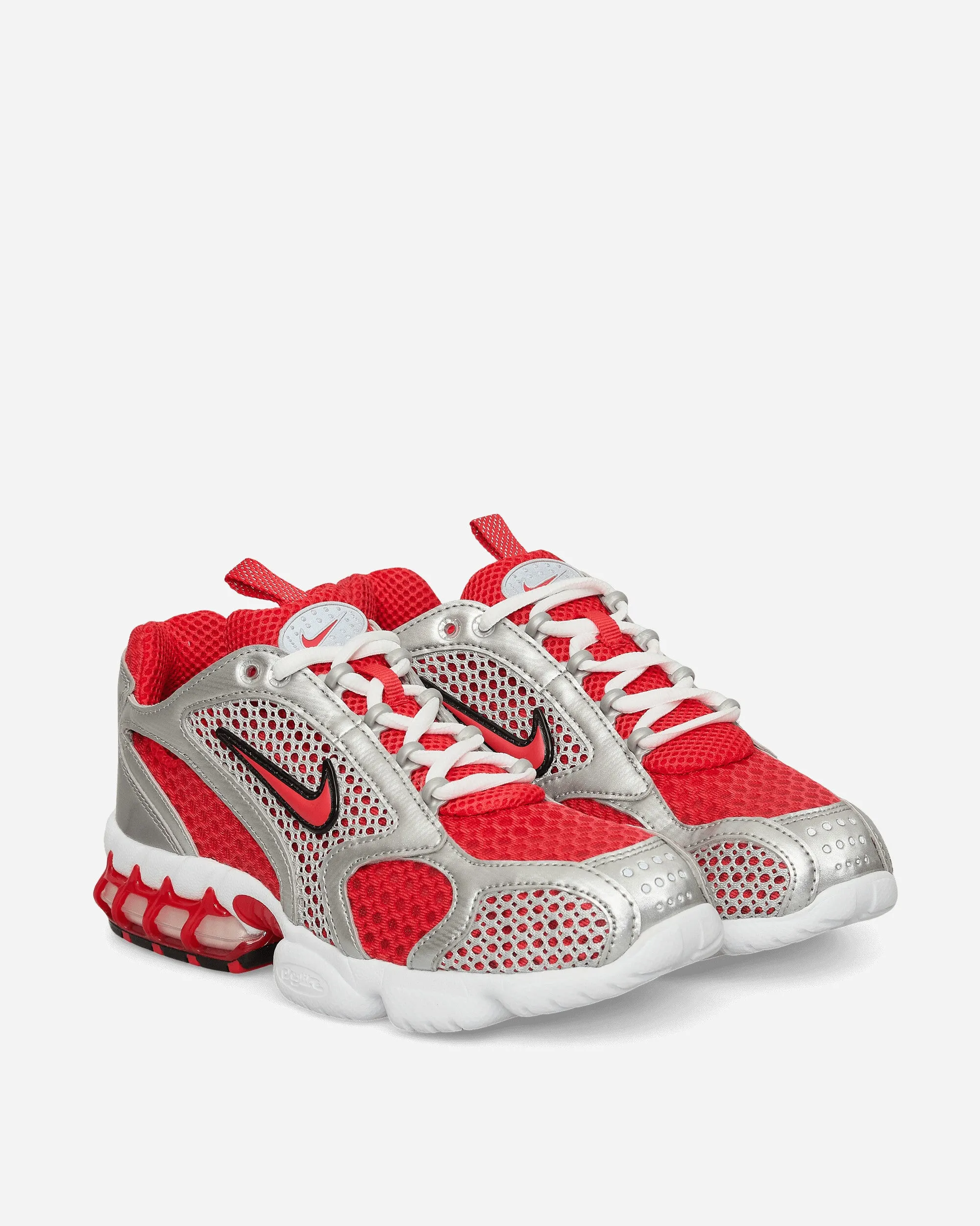 Air Zoom Spiridon Cage 2 Sneakers Track Red Heel Design