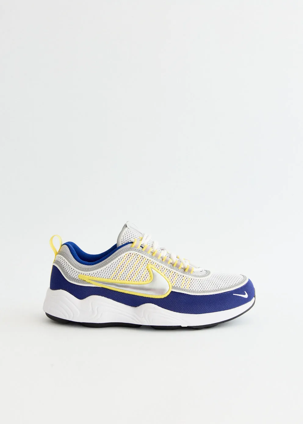 Subtle colors Air Zoom Spiridon 'Deep Royal Yellow Strike' Sneakers