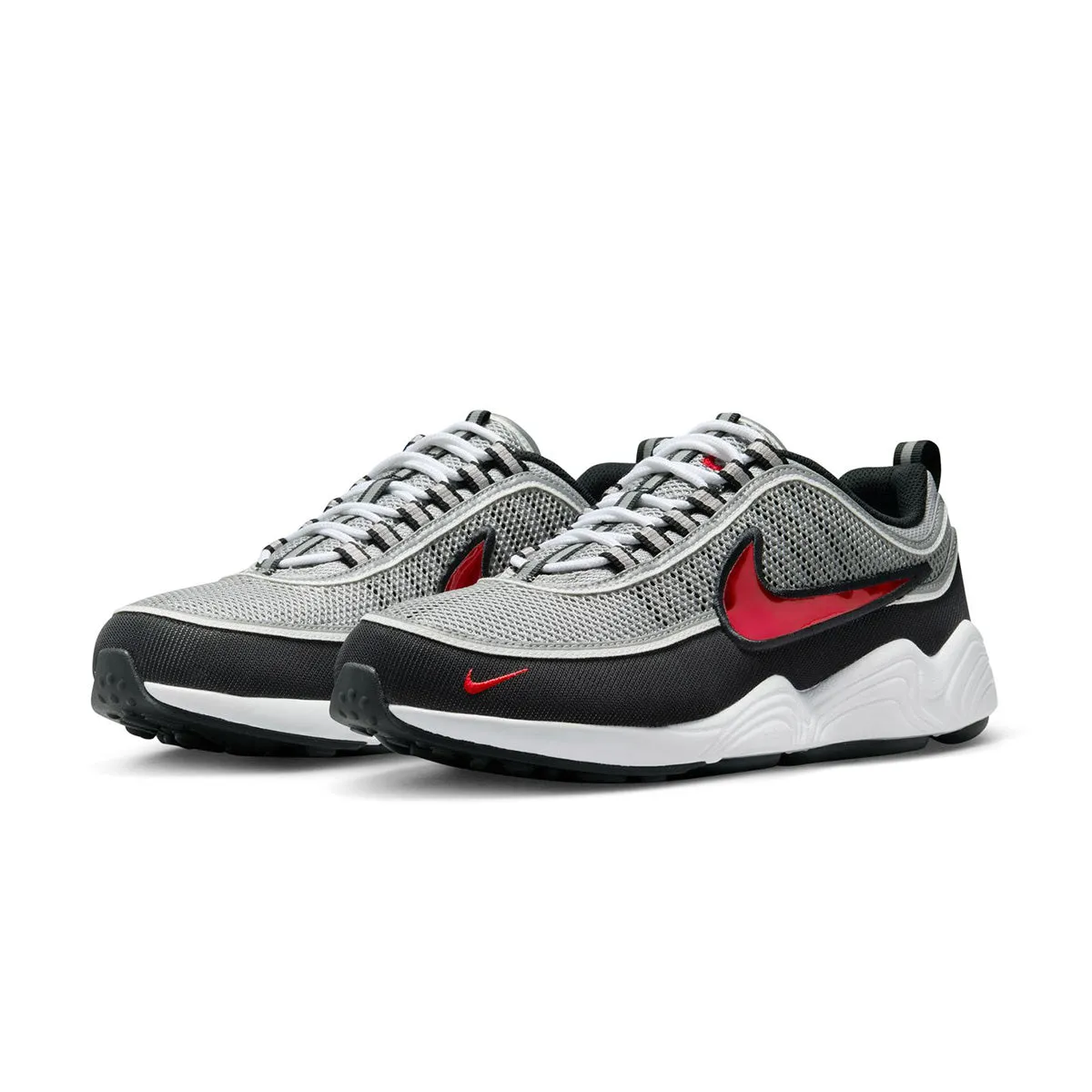 Air Zoom Spiridon SP 'Black Sport Red' Sneaker Style Foot Flex