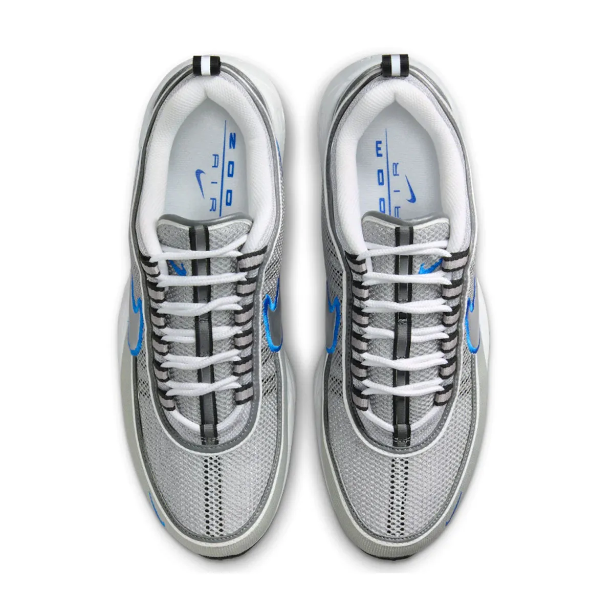 Supportive Design Out And About Air Zoom Spiridon SP 'Metallic Silver Signal Blue'