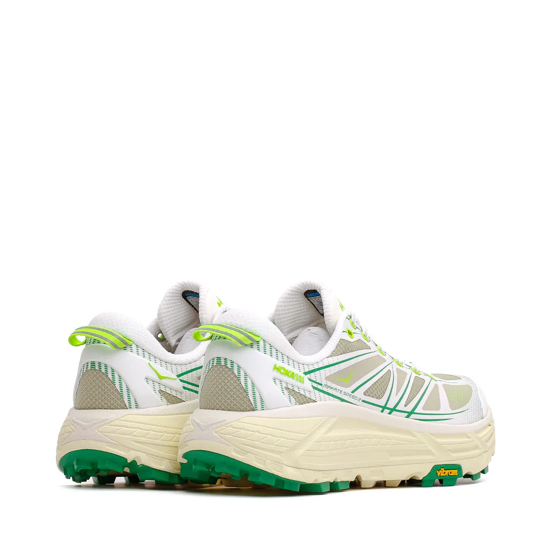 Hoka One One Unisex Mafate Speed 2 White Fresh Cut Grass 1126851-WTFR Busy Morning