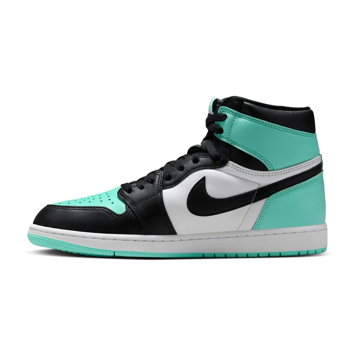StretchableMaterial Smooth exterior Air Jordan 1 Retro High OG 'Green Glow'