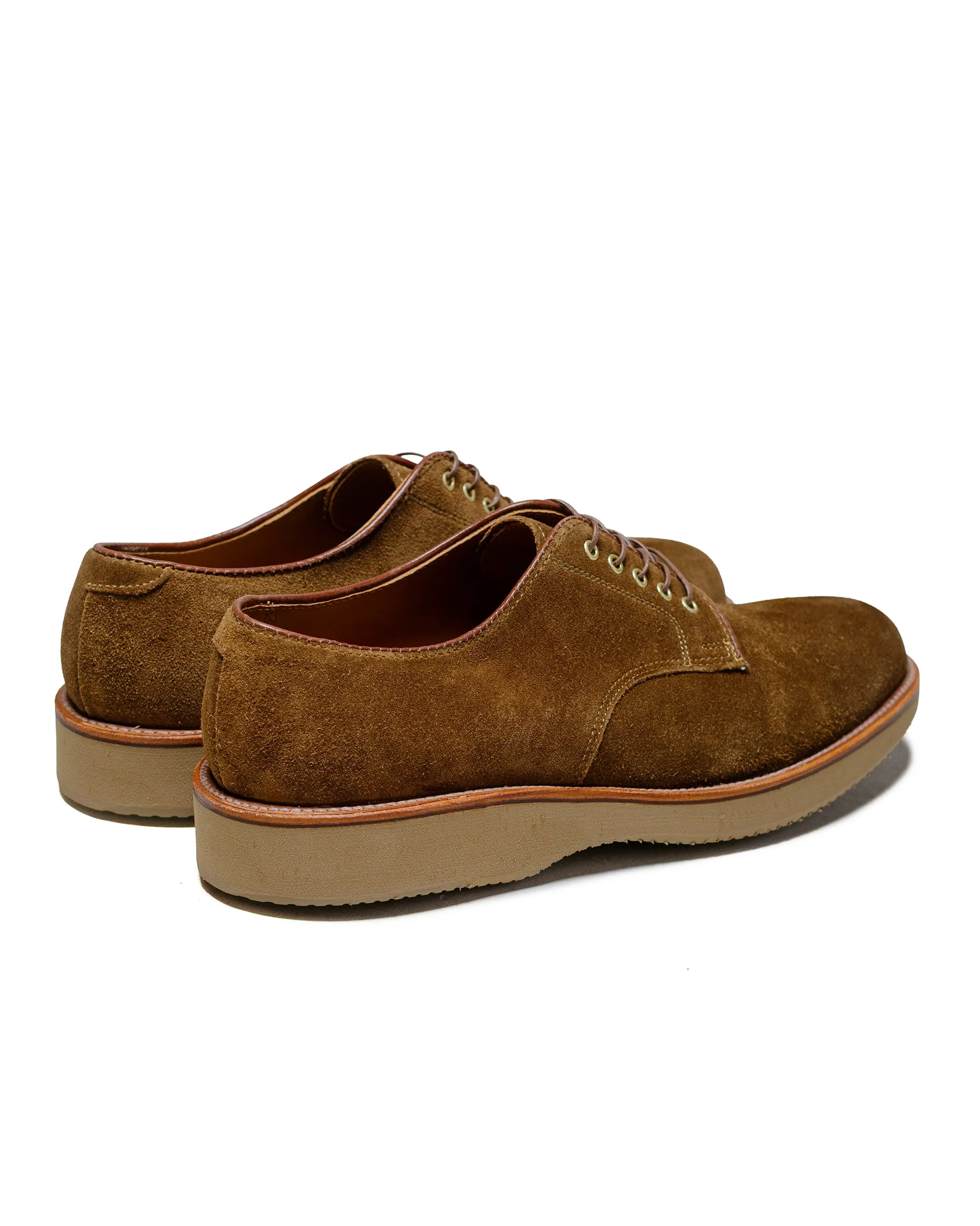 Alden Wedge Blucher Snuff Suede G5403 Step Ease