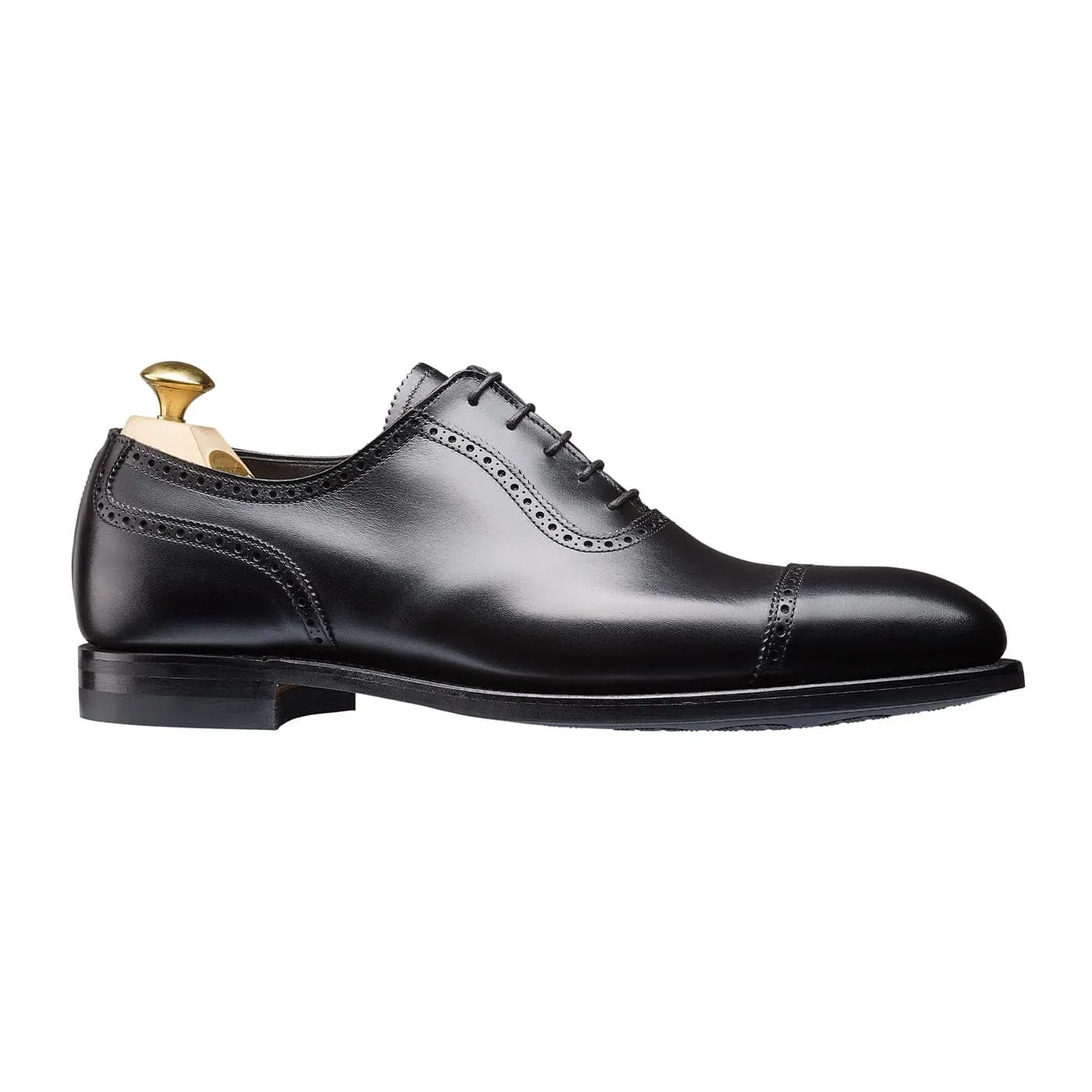 Albany 4 Black Calf Sophisticated Shoes