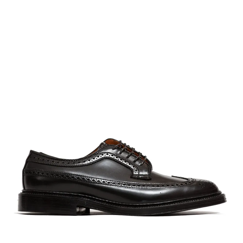 Alden Black Cordovan Longwing Blucher Style Comfort Travel Routine