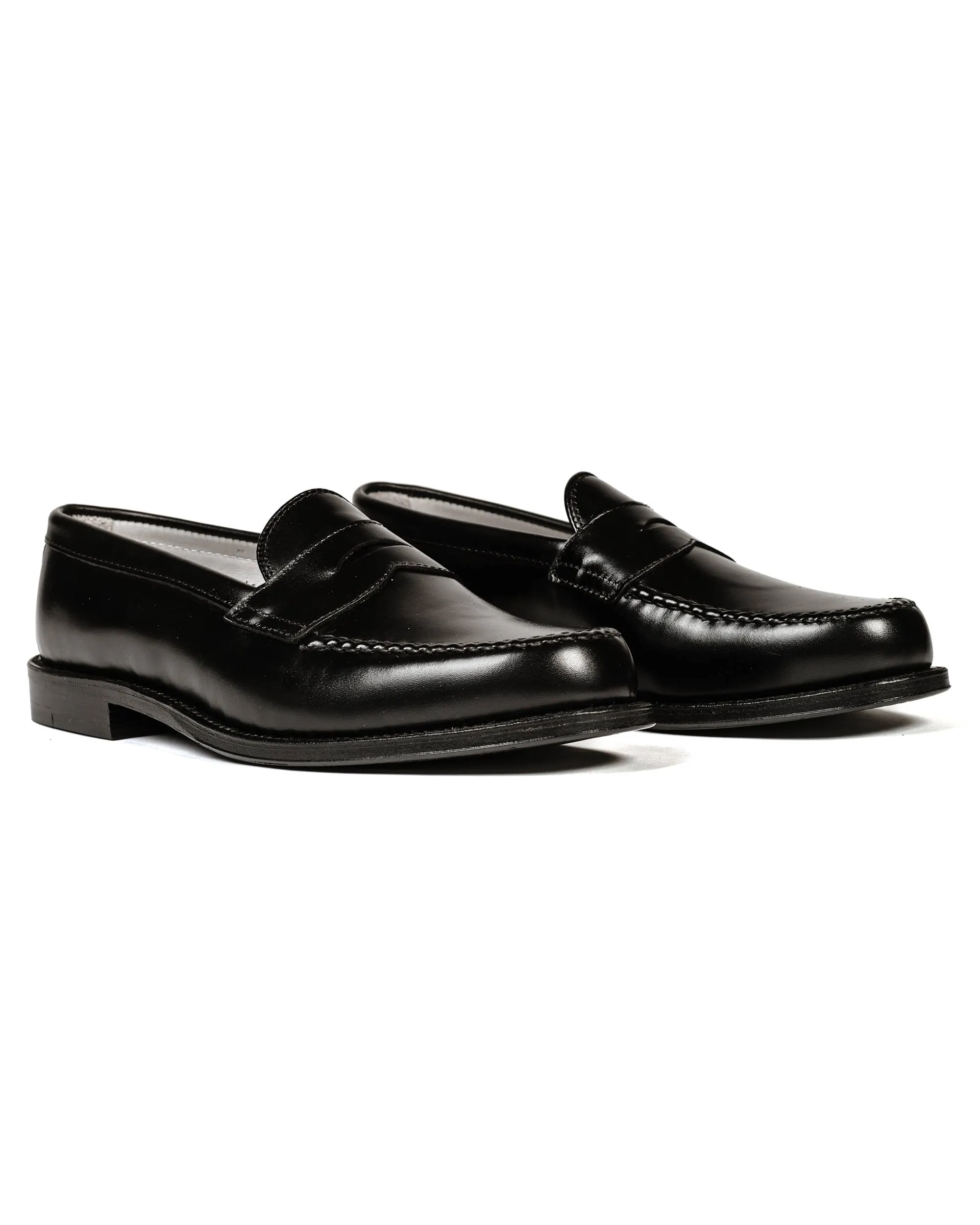 Cozy Motion Alden Leisure Handsewn Black Calfskin 981