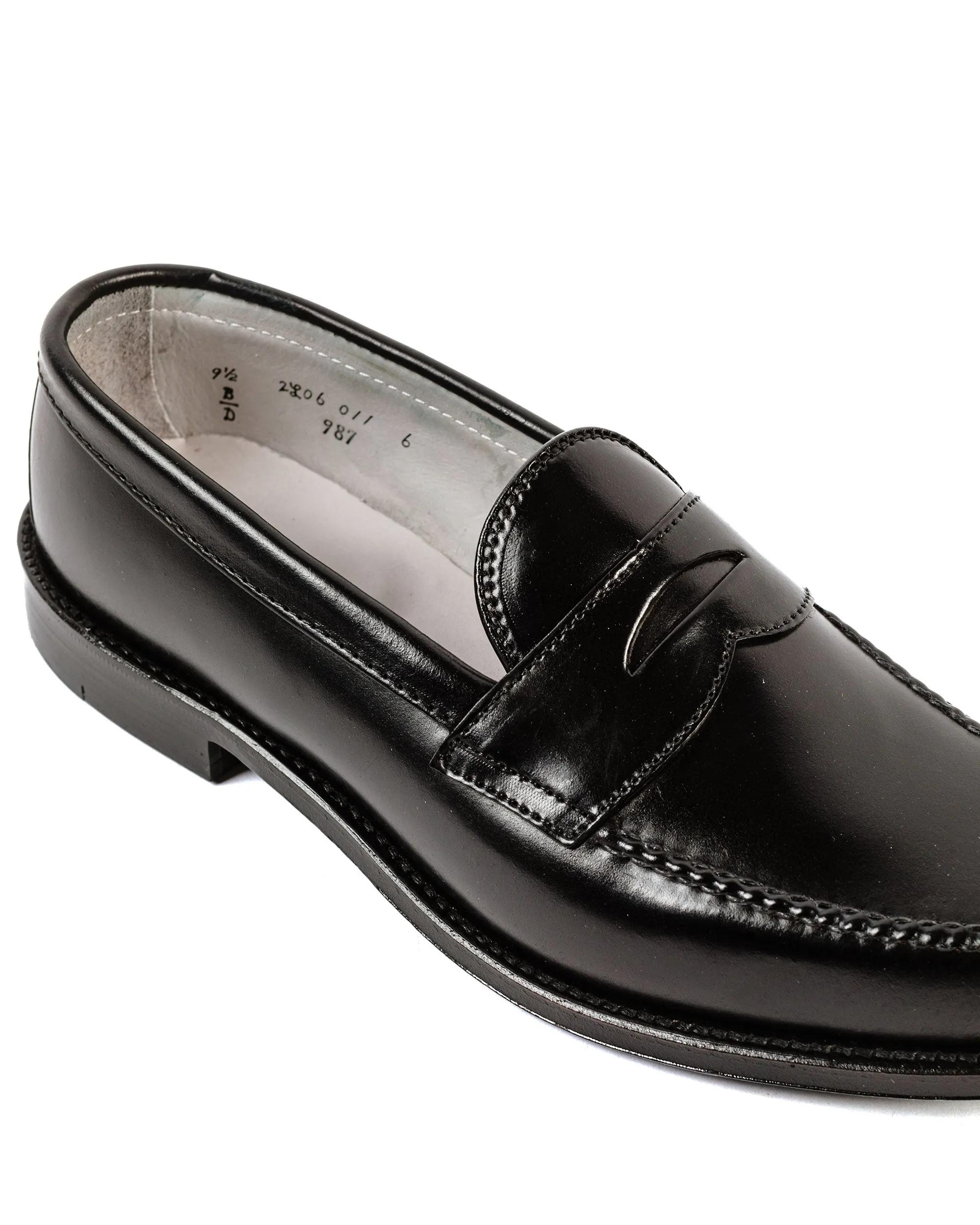 Alden Leisure Handsewn Black Shell Cordovan 987 Relax Mood