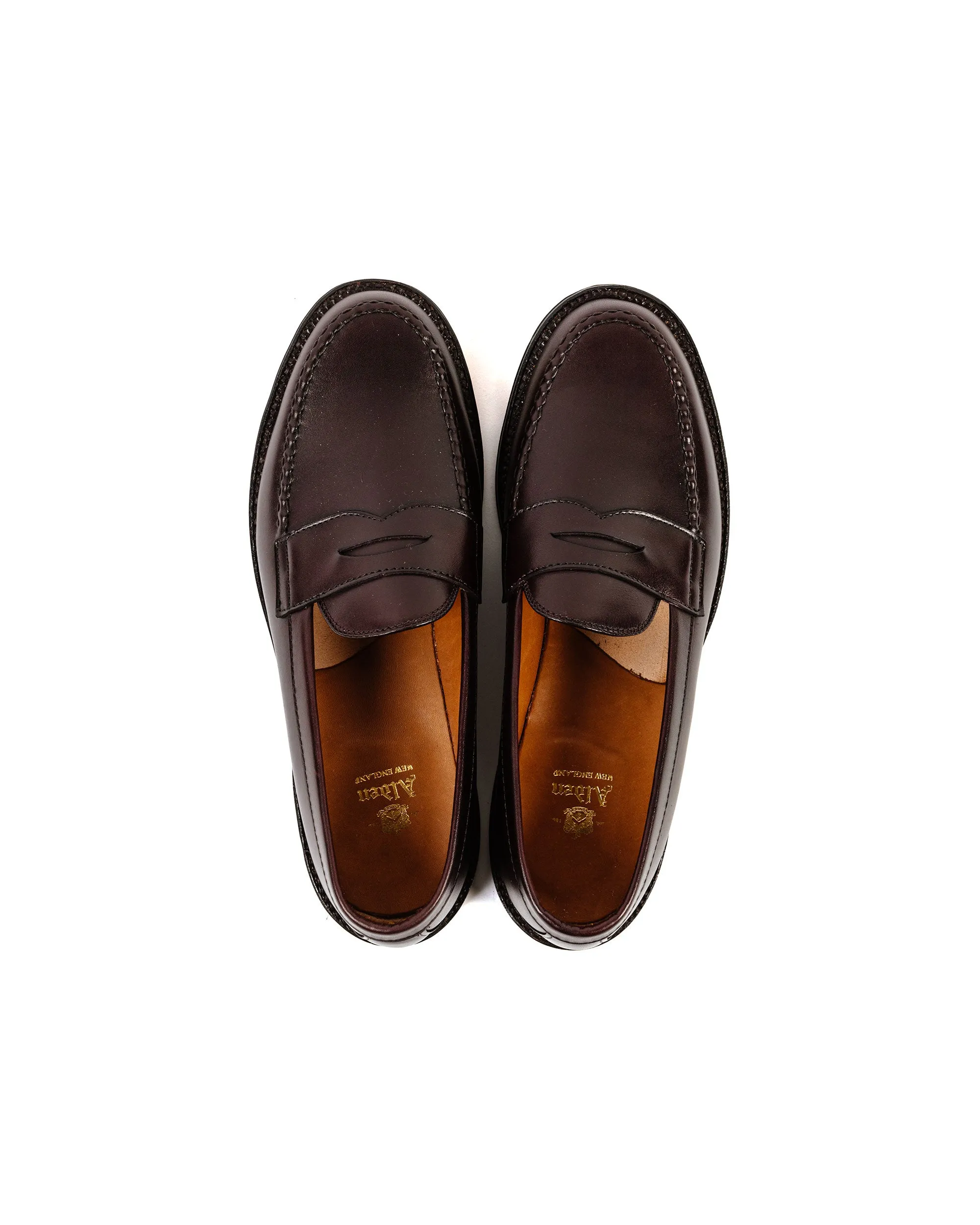 Alden Leisure Handsewn Burgundy Calfskin 984 Comfortable Forefoot Break Time