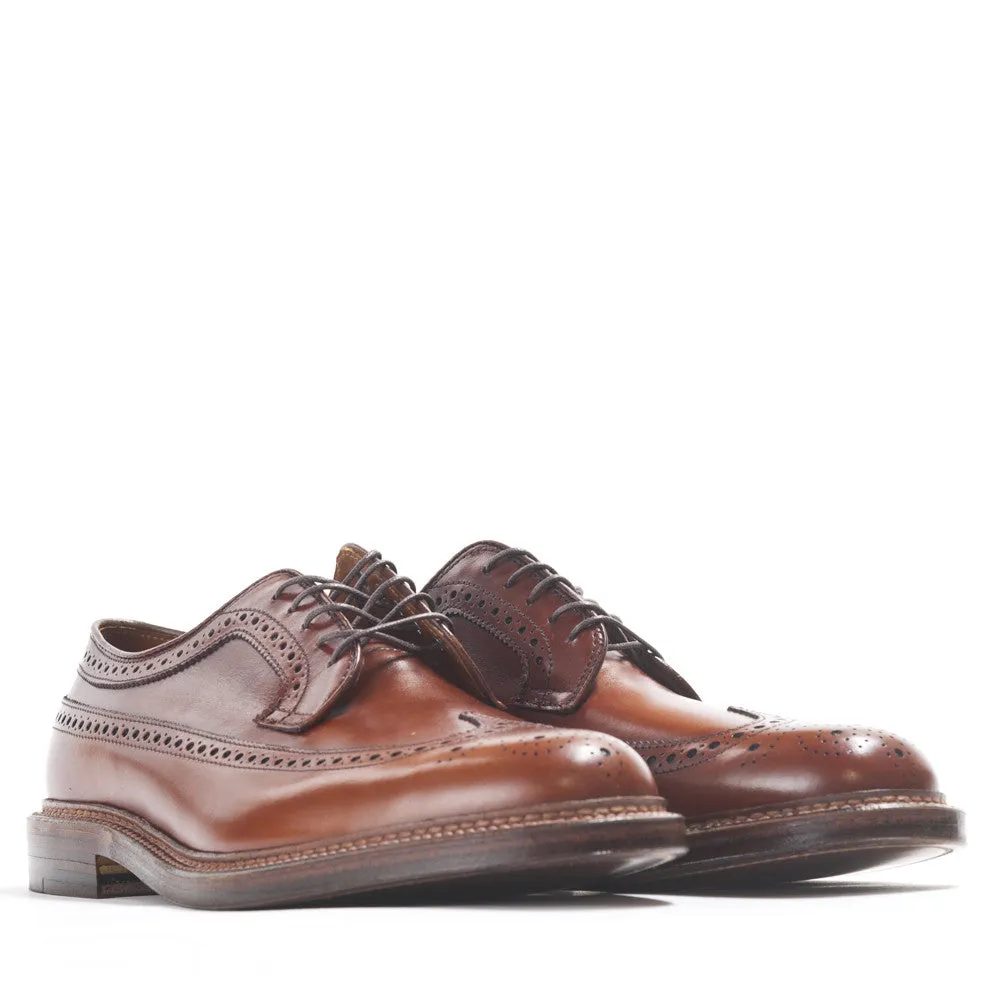 All Season Minimal Choice Alden Longwing Blucher 979 in Burnished Tan Calf
