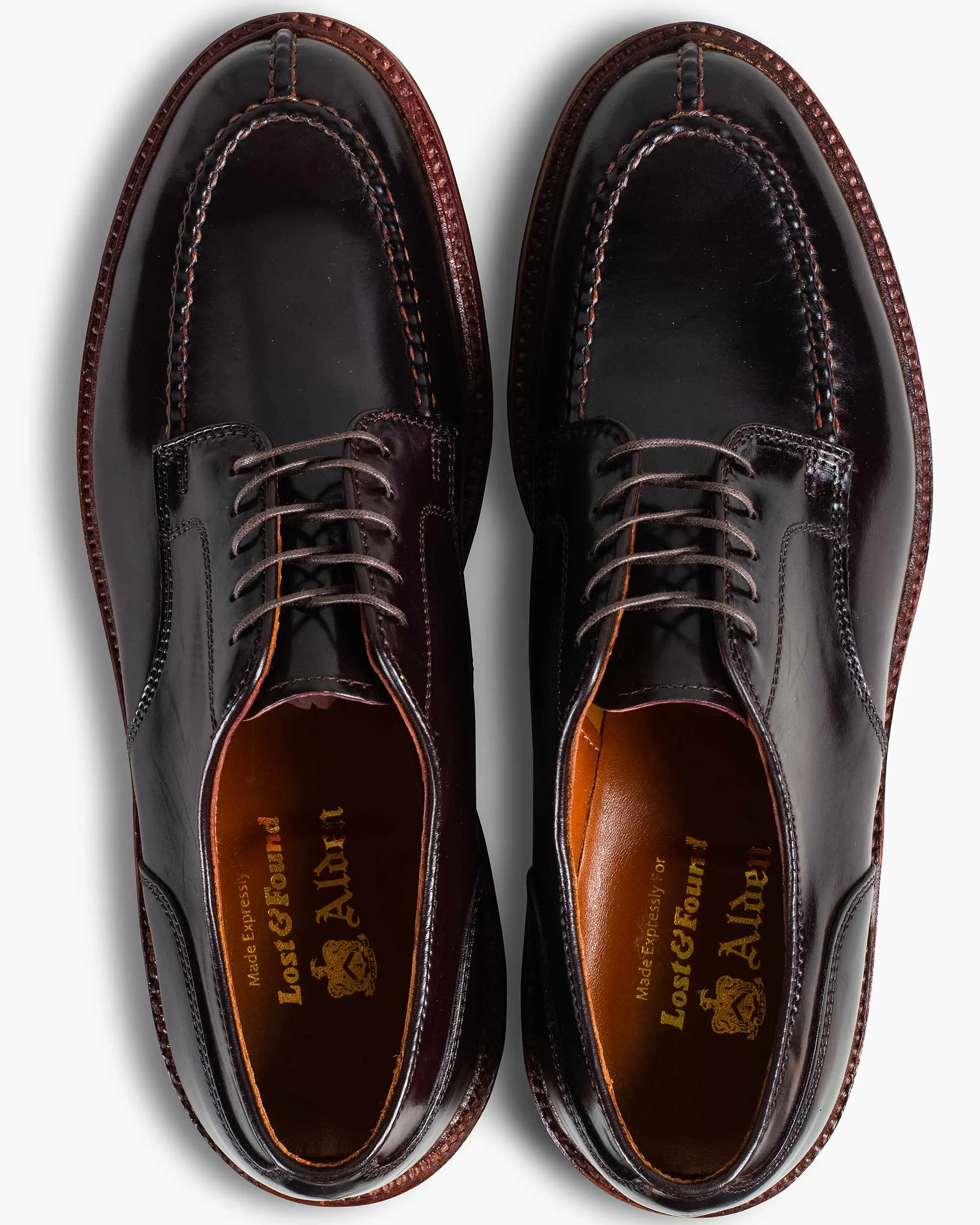 Pure Style Good Grip Alden Norwegian Split Toe Blucher Colour 8 Shell Cordovan G1601