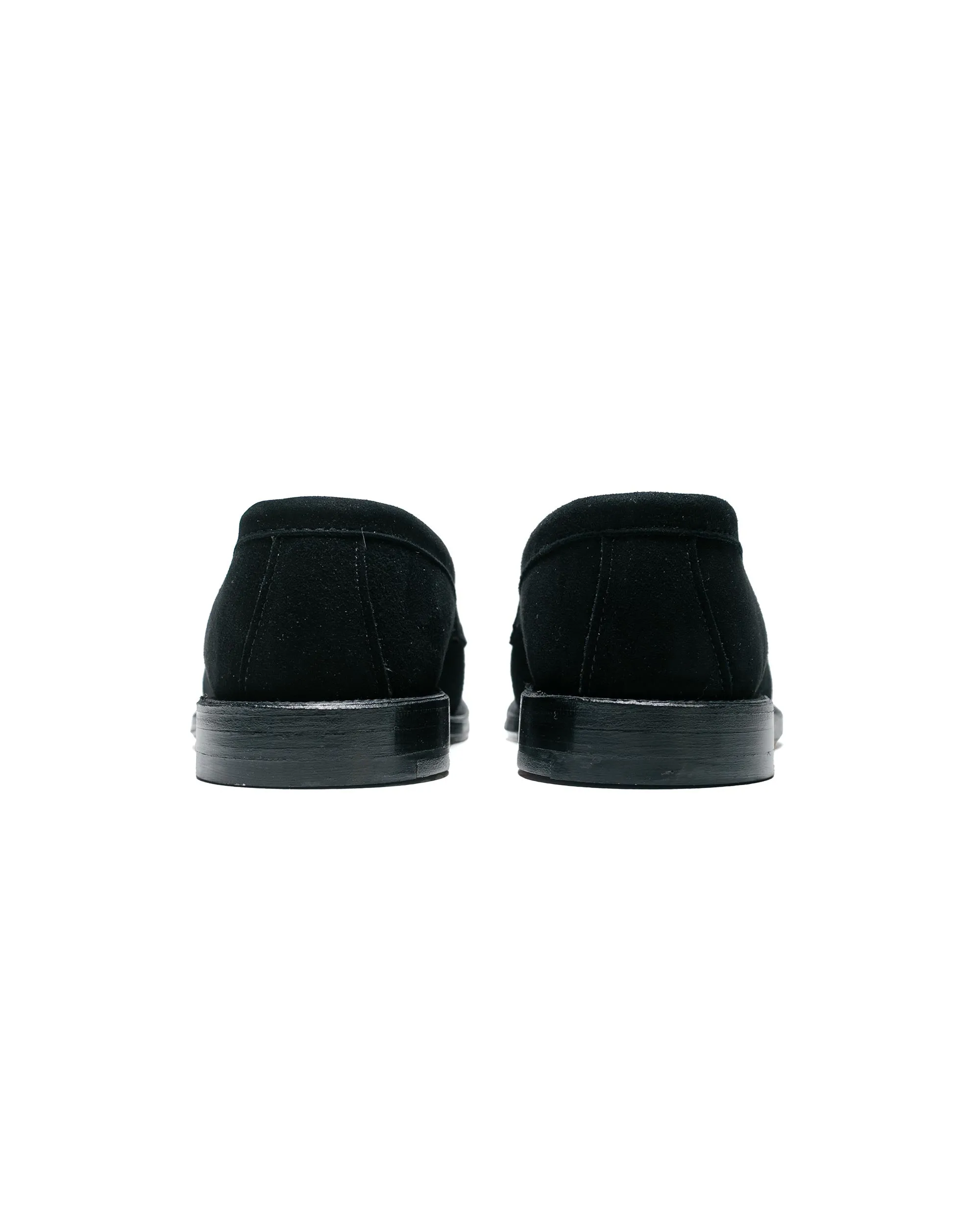 Snow Hike Alden Penny Loafer Black Suede 5737F 'The Little Nicky'
